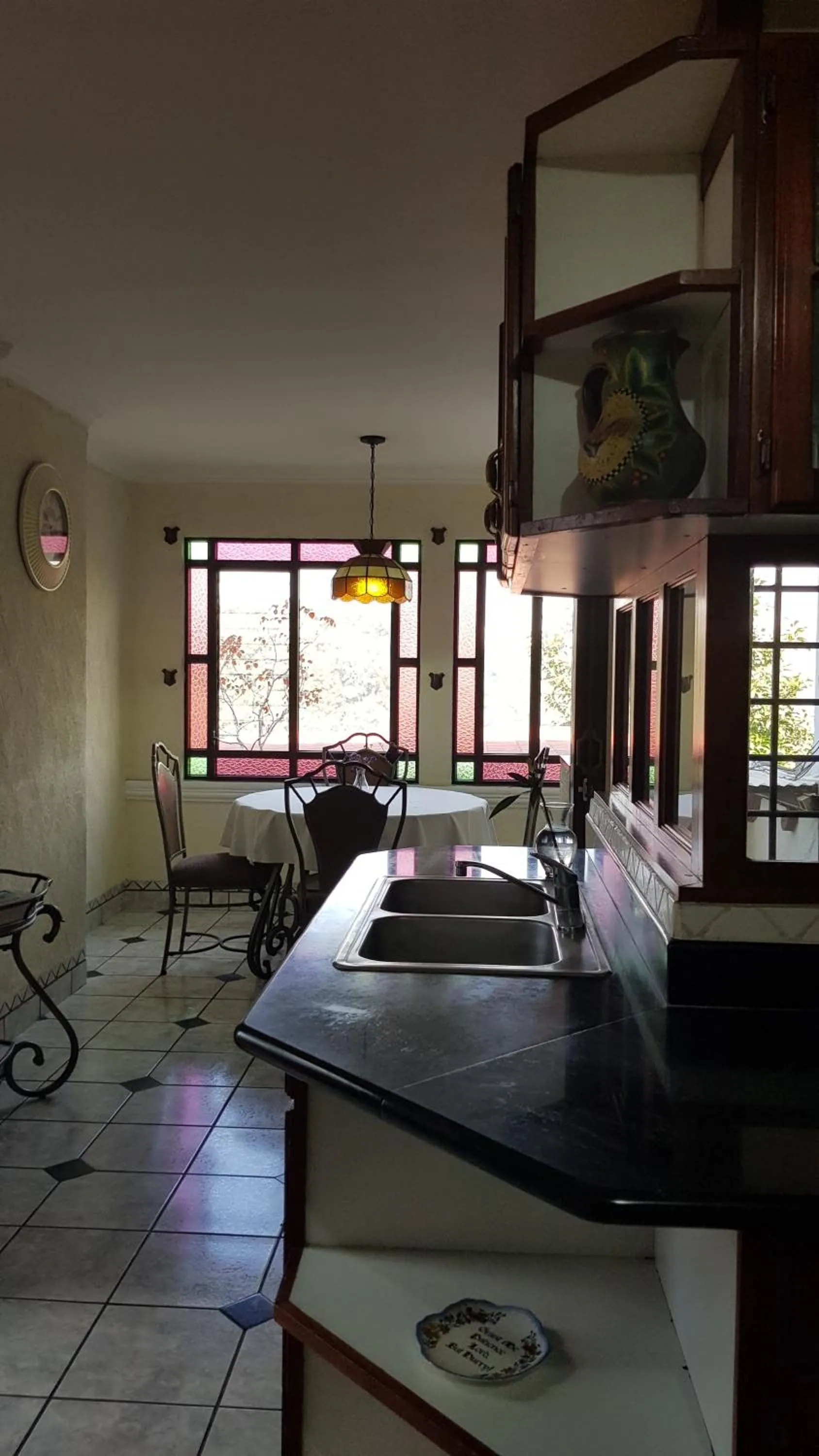 Communal kitchen in Aurora Express