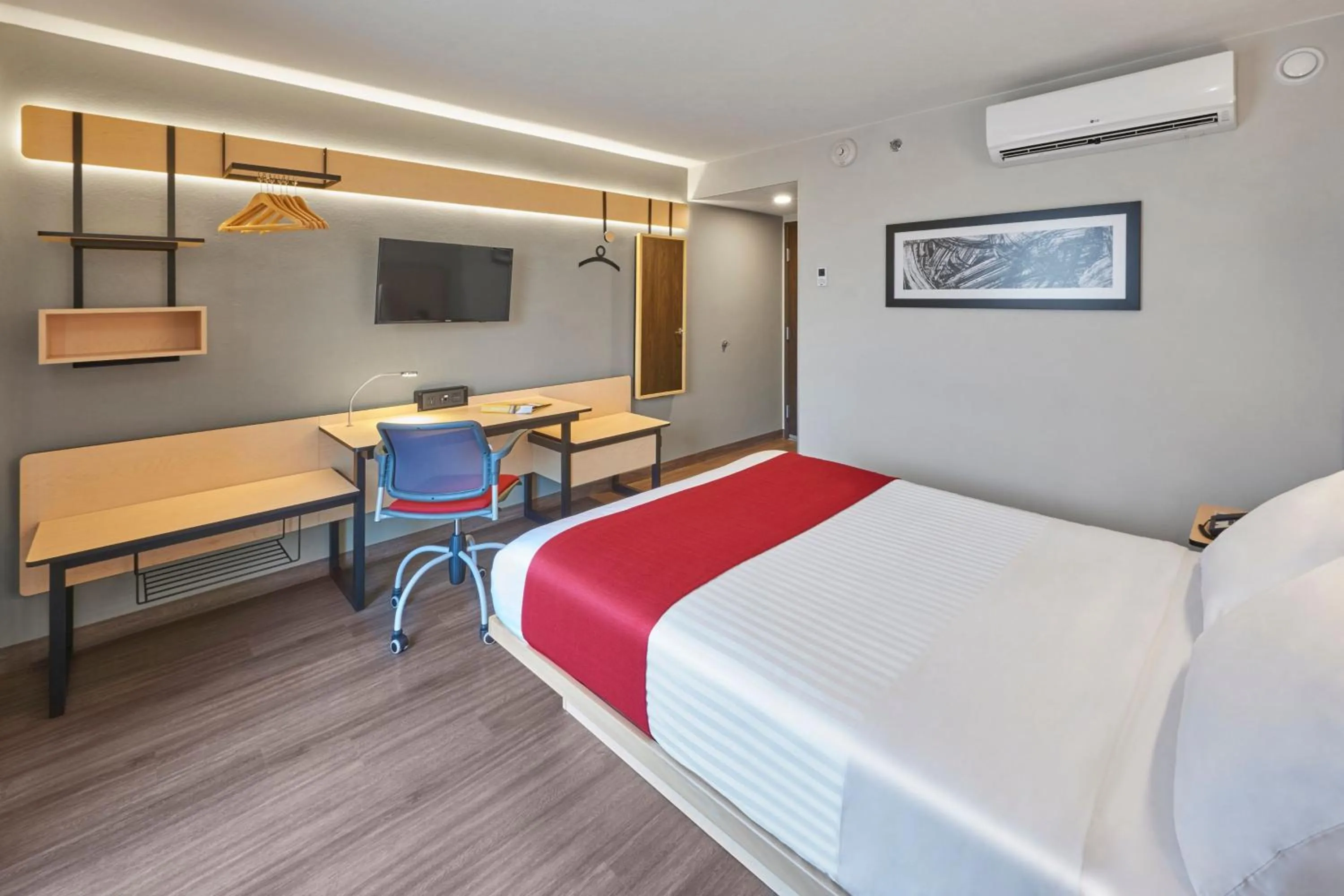 Bedroom, Bed in City Express by Marriott Lagos de Moreno