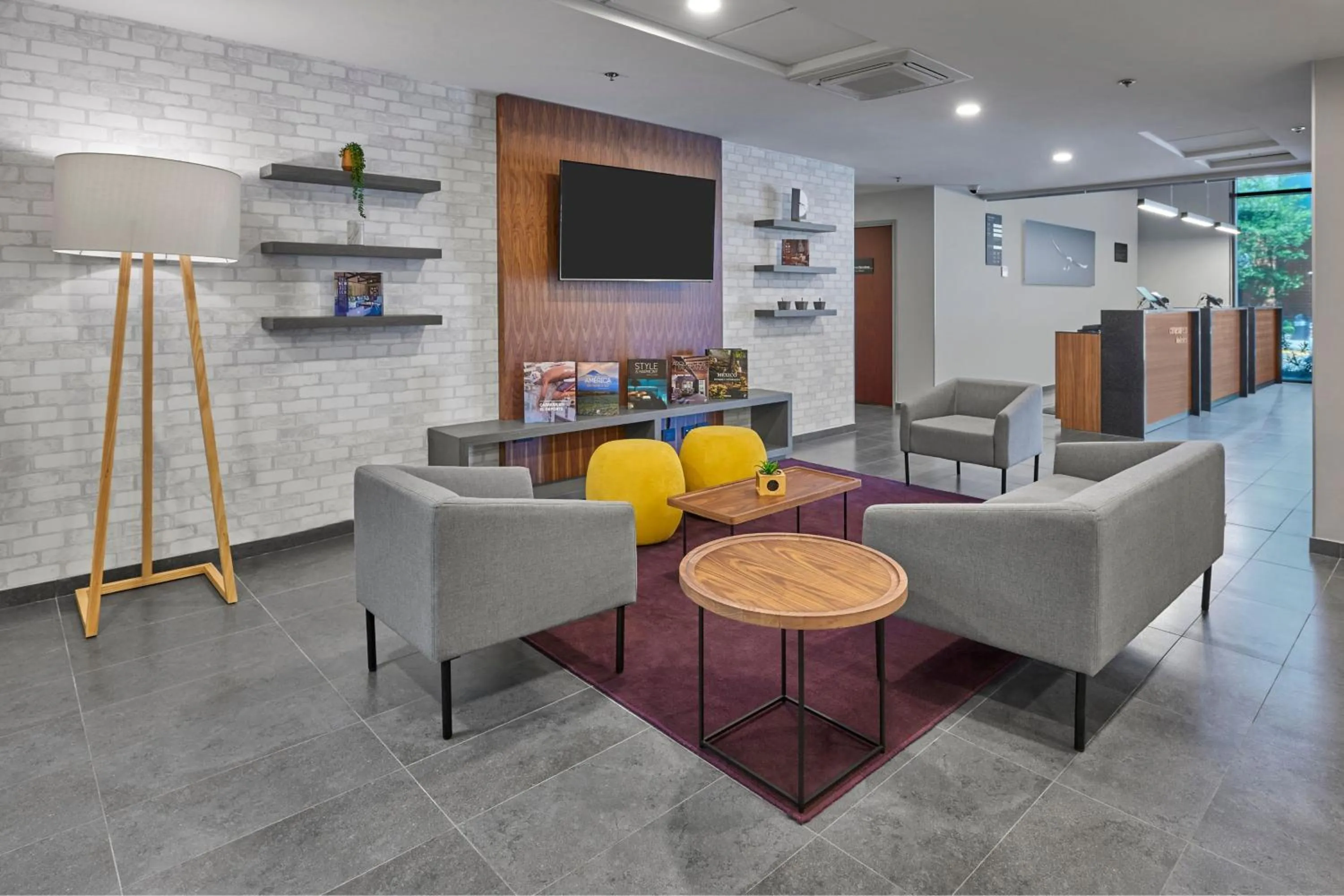 Living room in City Express by Marriott Lagos de Moreno