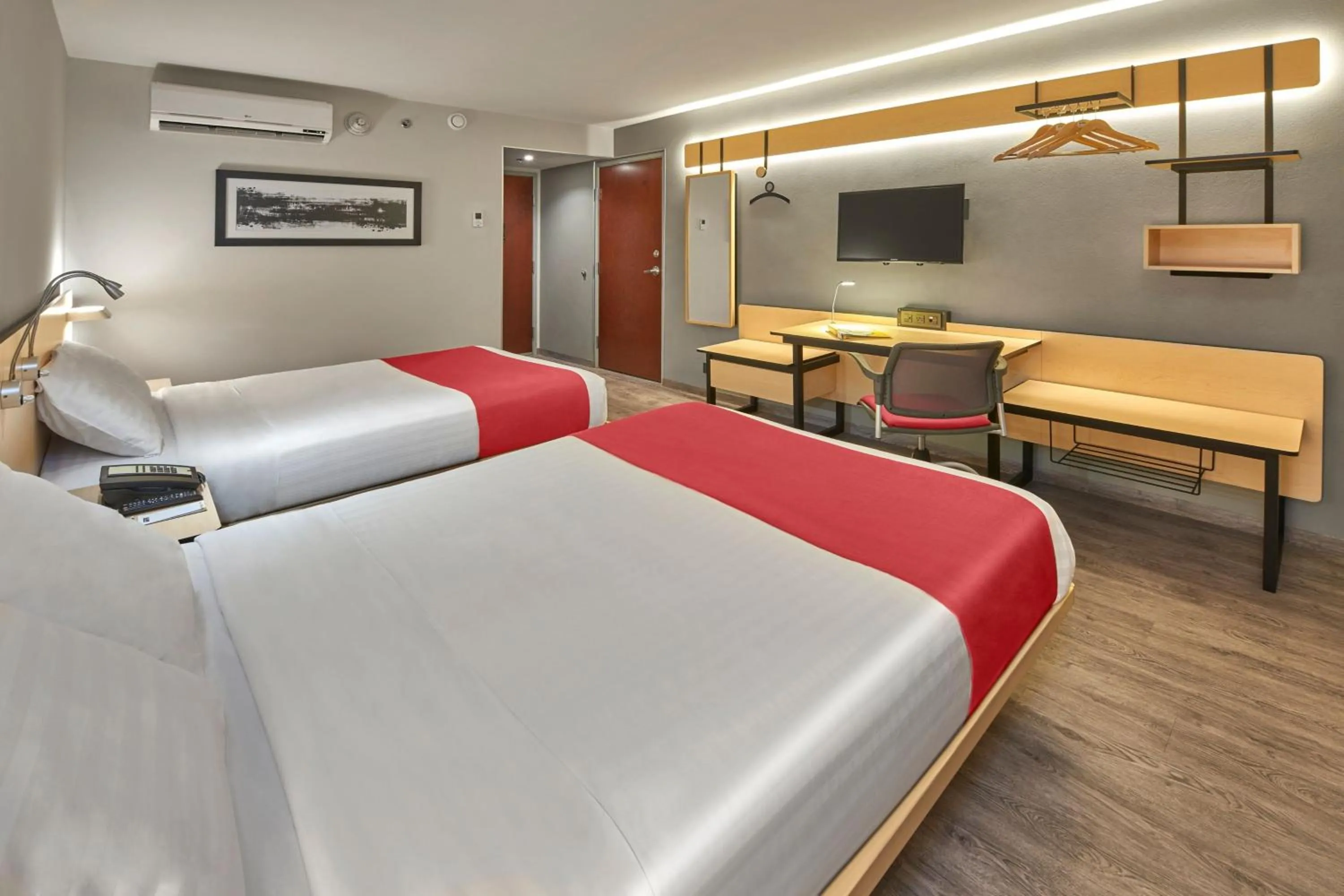 Bedroom, Bed in City Express by Marriott Lagos de Moreno