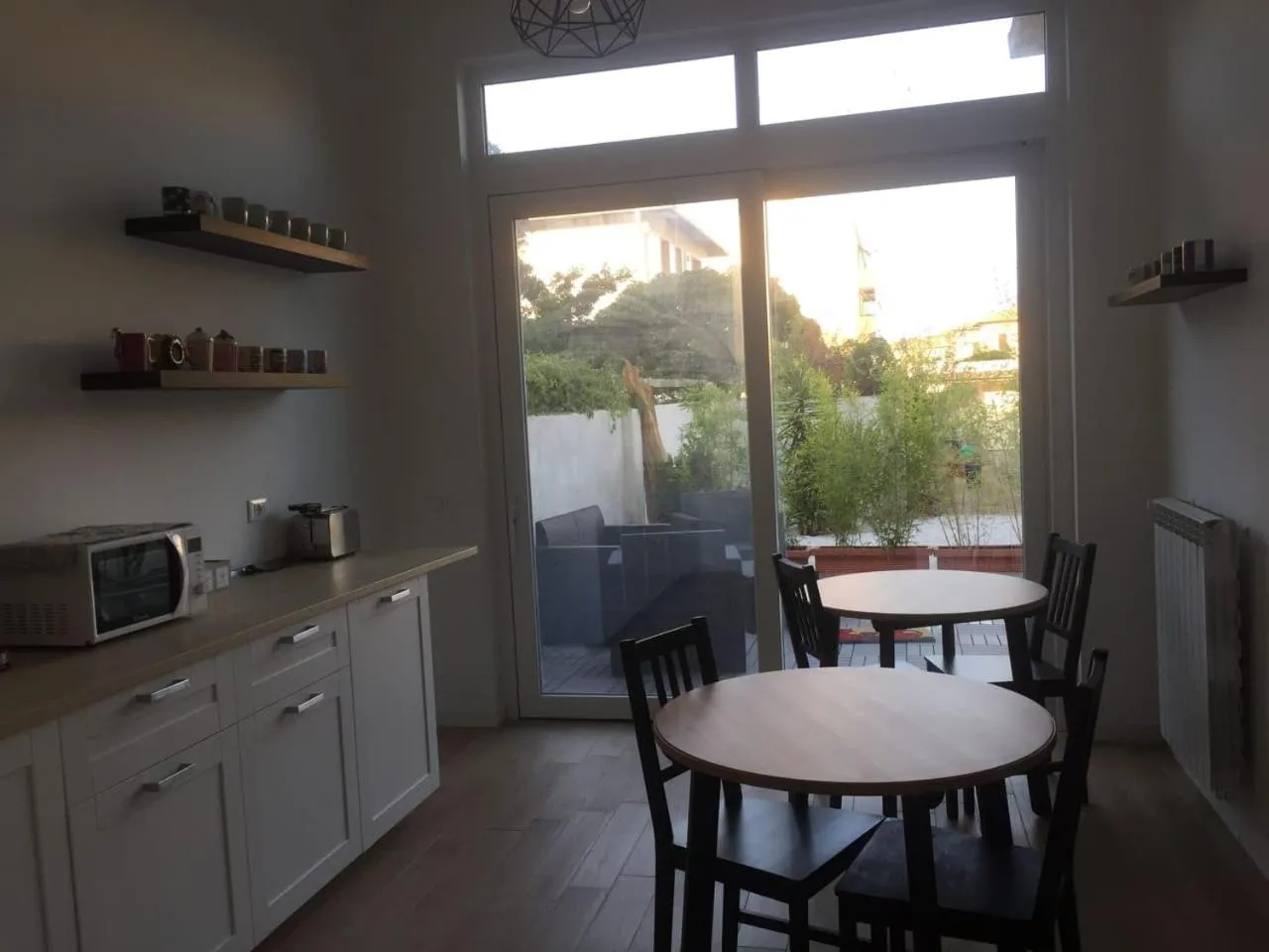 Kitchen or kitchenette in Annemarie B&B