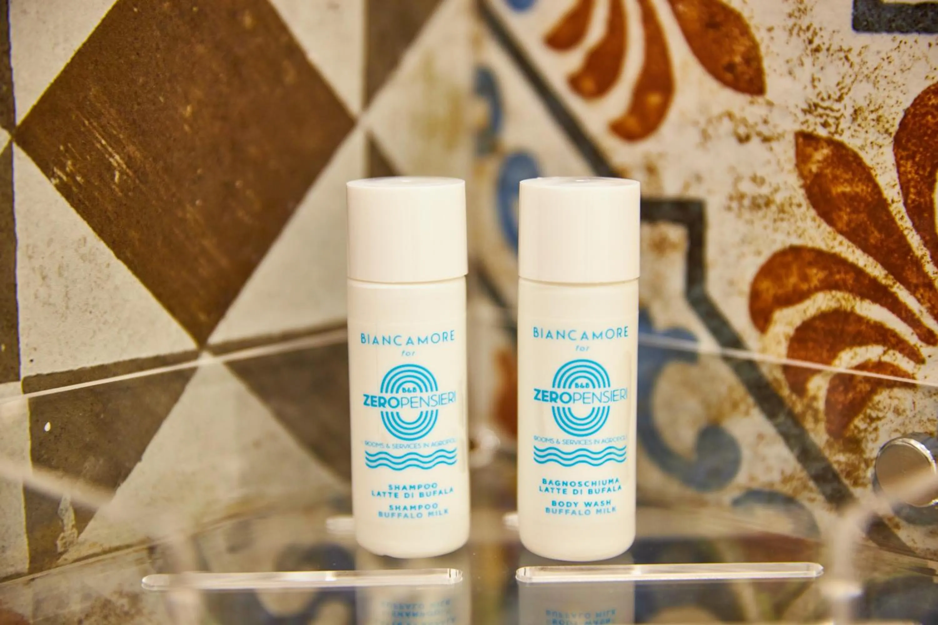 Bathroom in ZEROPENSIERI B&B