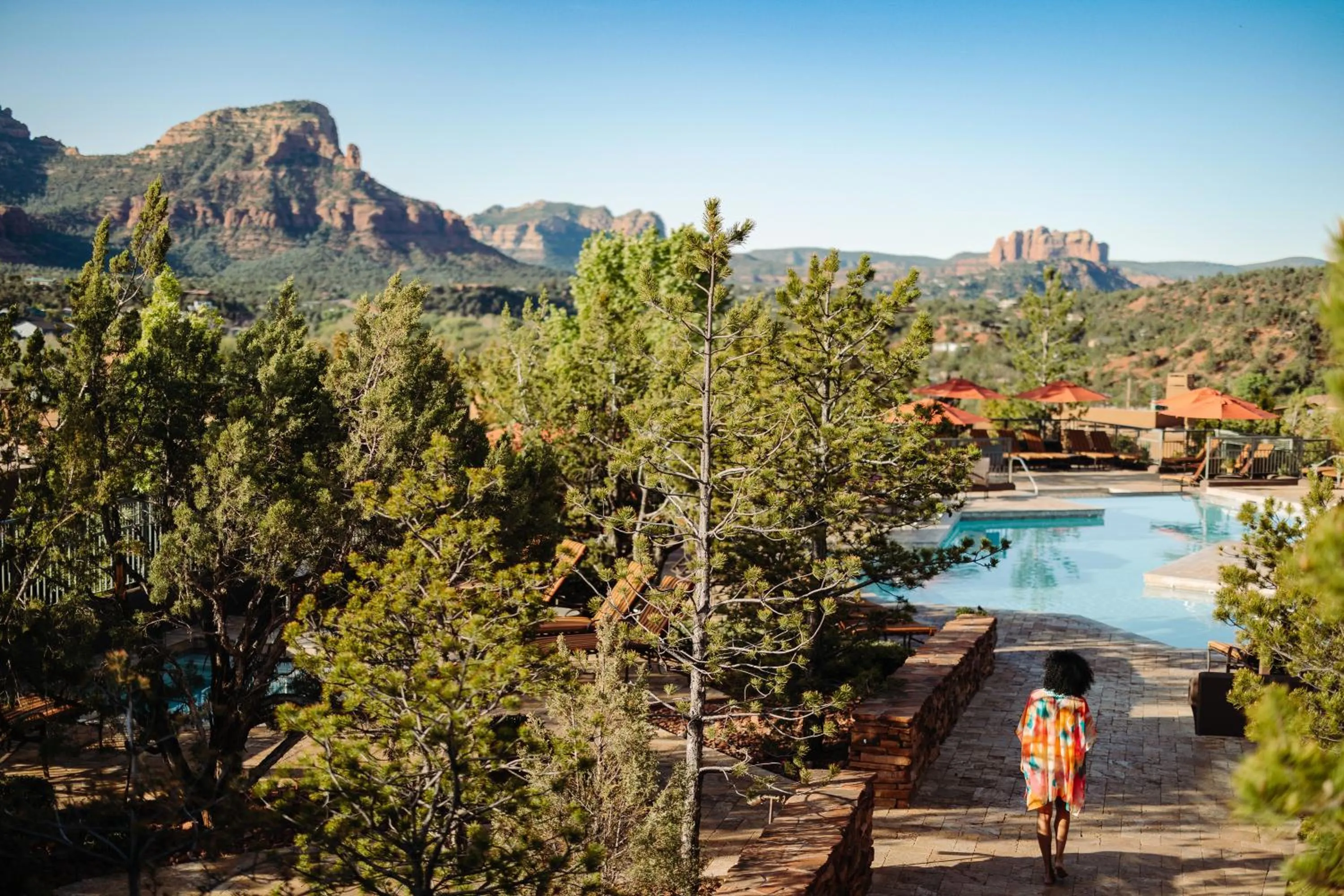 Swimming pool in Hyatt Vacation Club at Pinon Pointe, Sedona