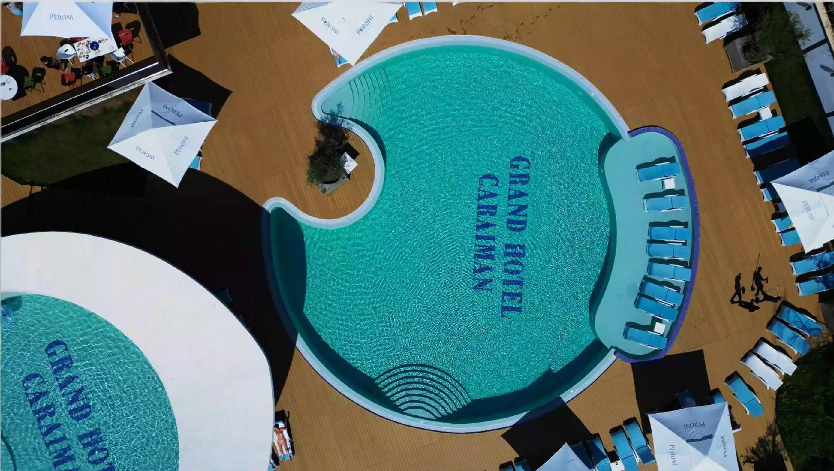 Swimming pool in Grand Hotel Caraiman