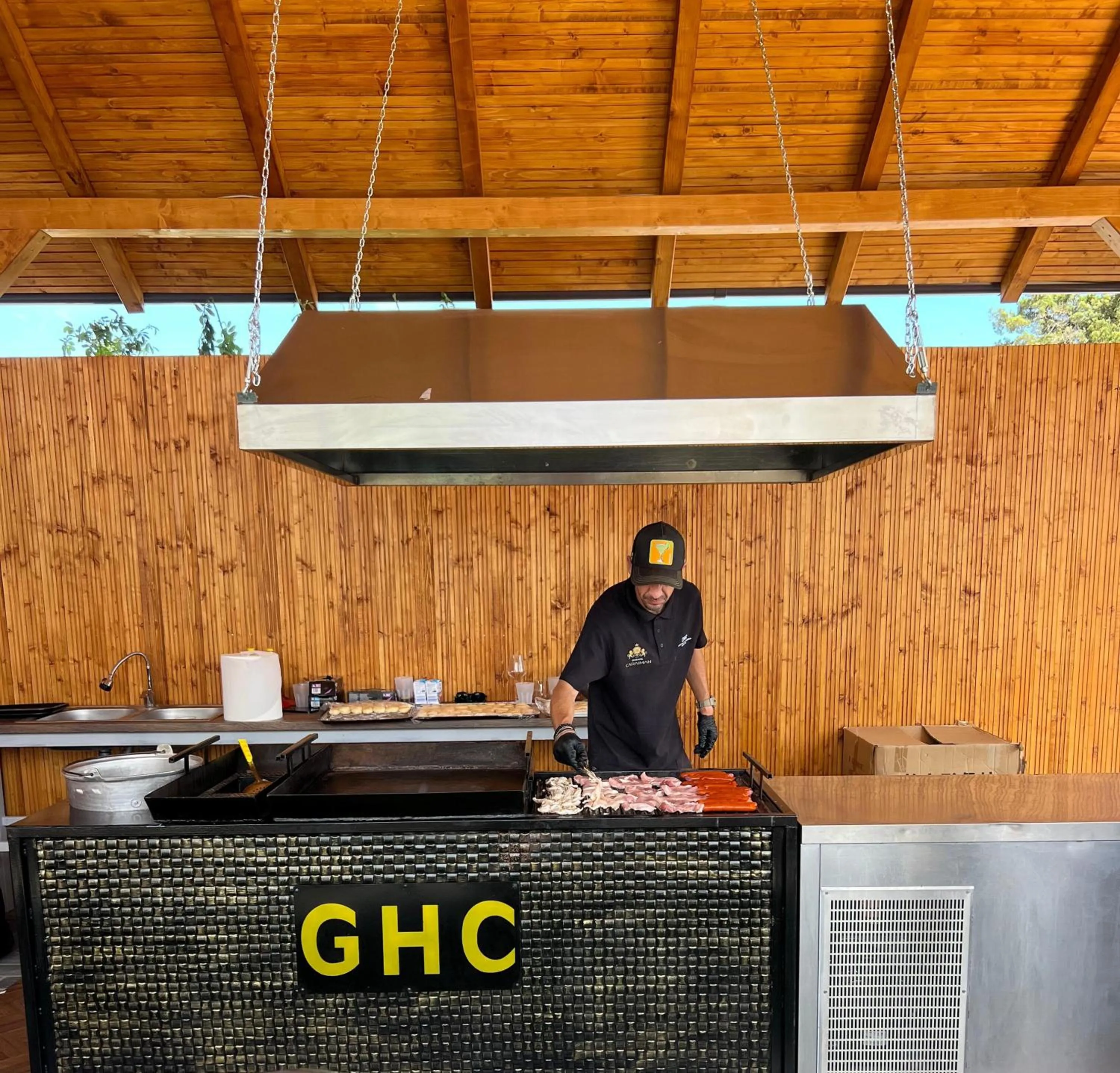 BBQ facilities in Grand Hotel Caraiman