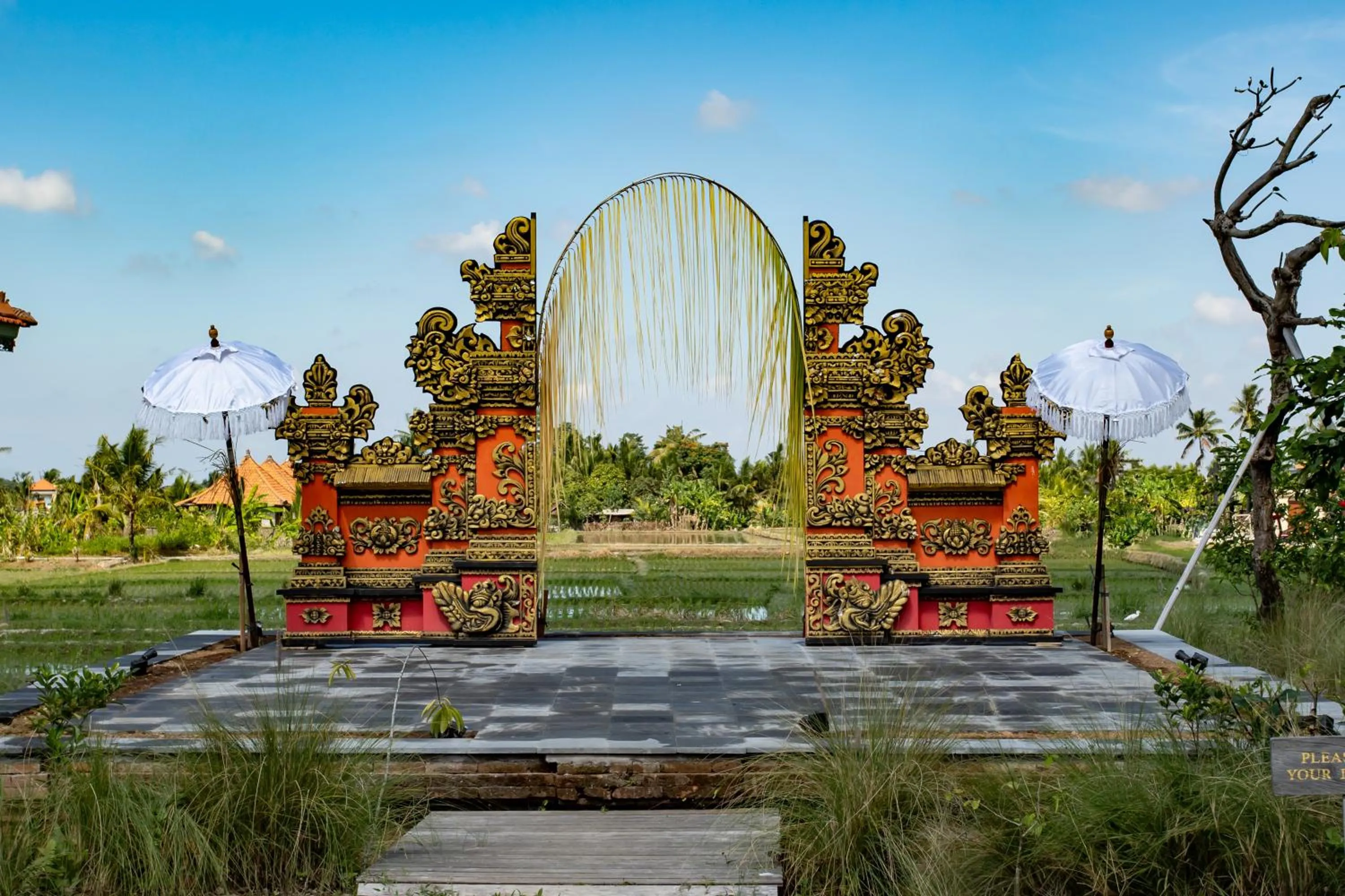 Natural landscape in Arya Arkananta Resort & Spa