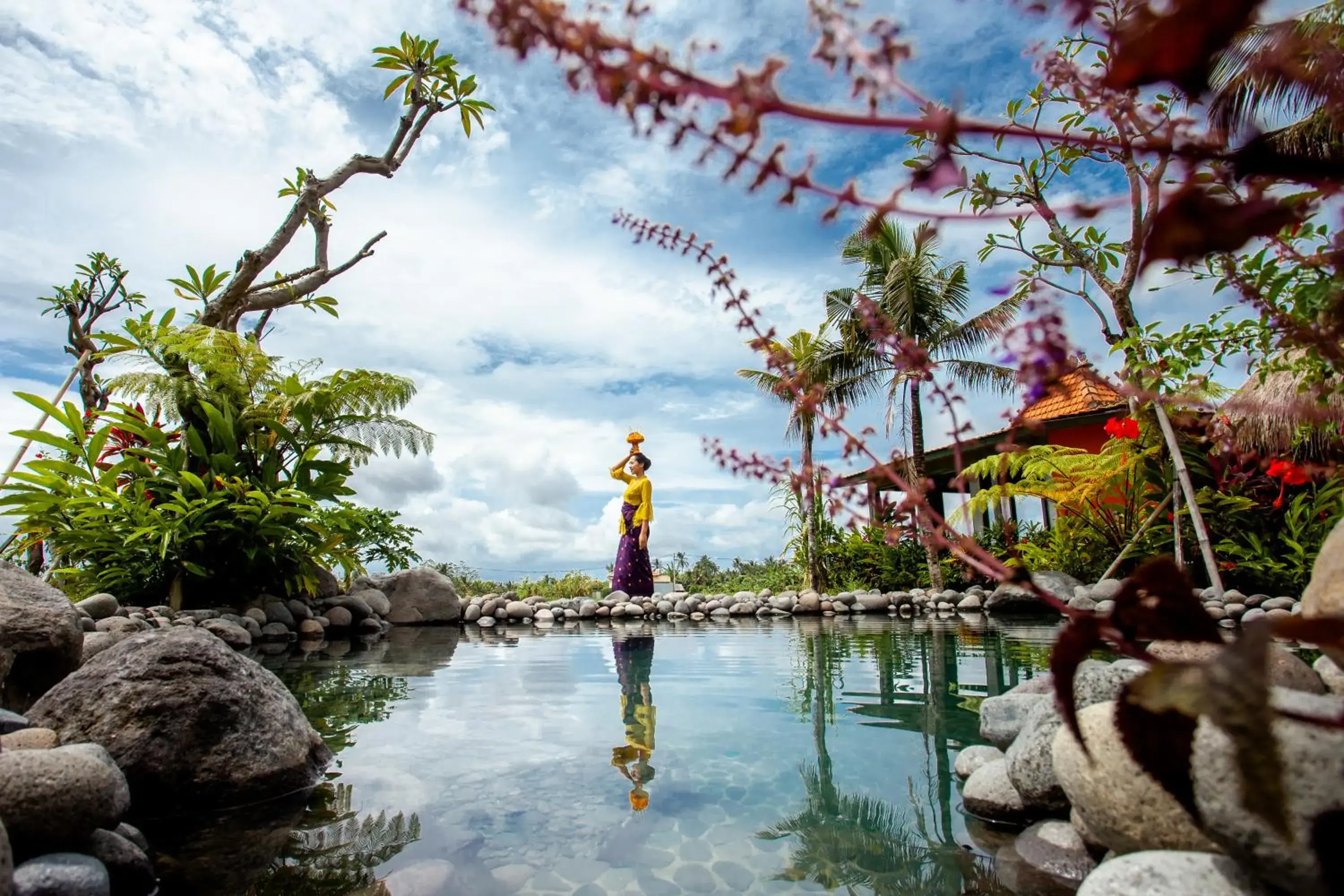 Swimming pool in Arya Arkananta Resort & Spa Swimming pool in Arya Arkananta Resort & Spa