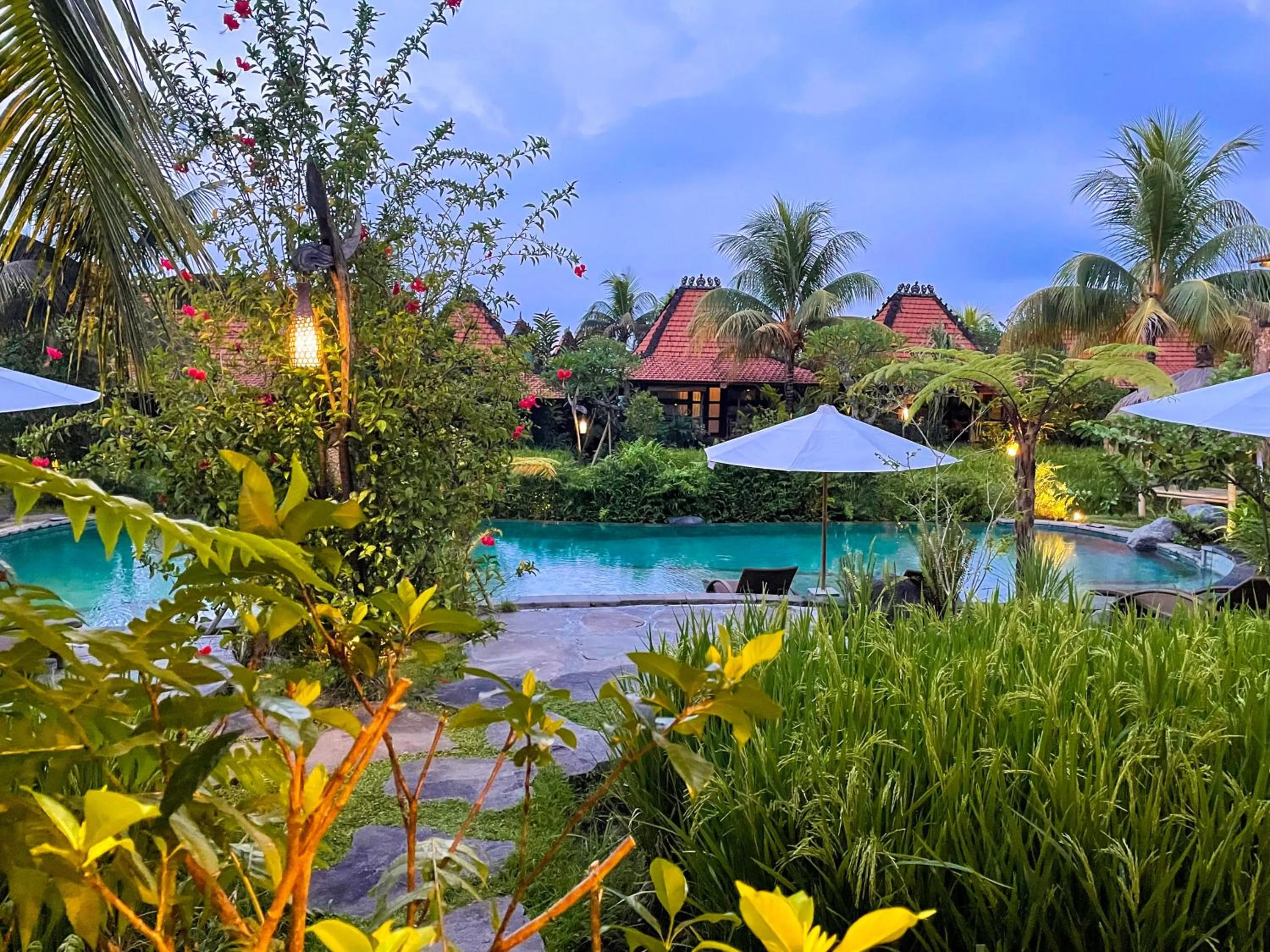 Garden in Arya Arkananta Resort & Spa