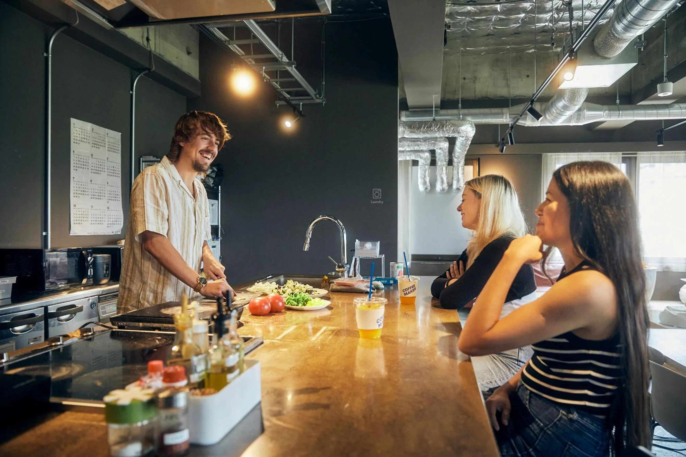 kitchen in UNPLAN Fukuoka