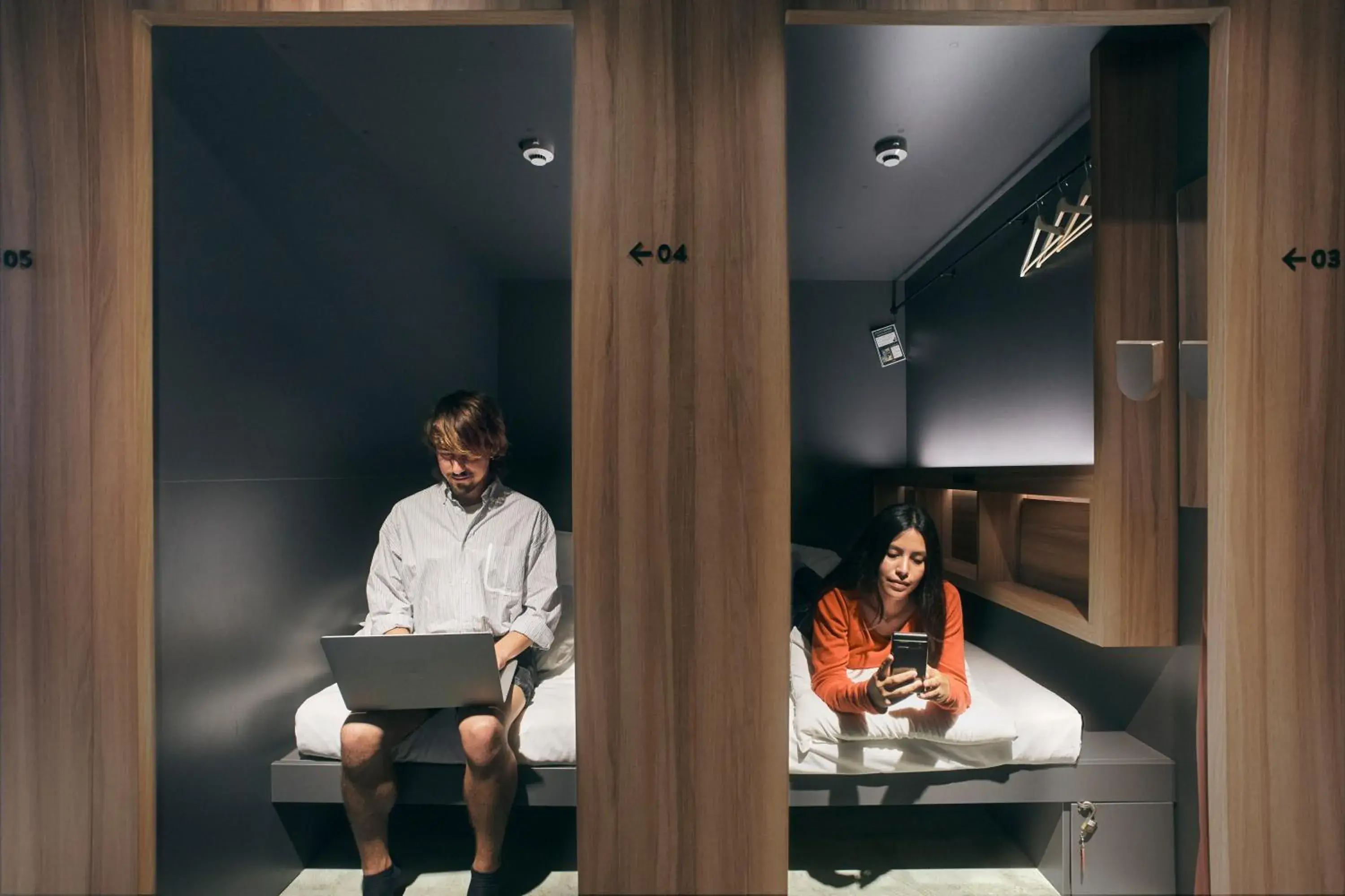 Bed in UNPLAN Fukuoka Bed in UNPLAN Fukuoka