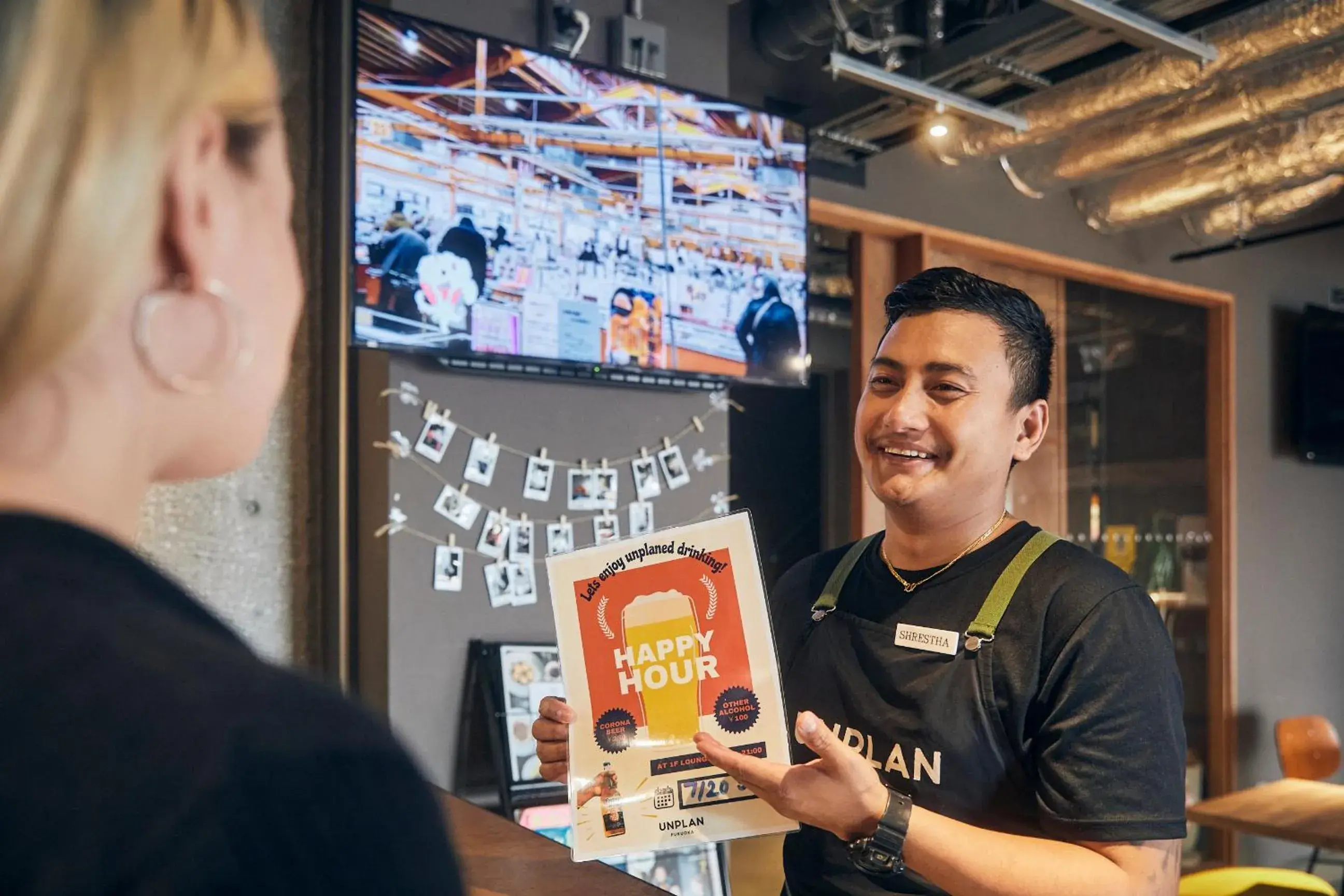 Lobby or reception in UNPLAN Fukuoka Lobby or reception in UNPLAN Fukuoka