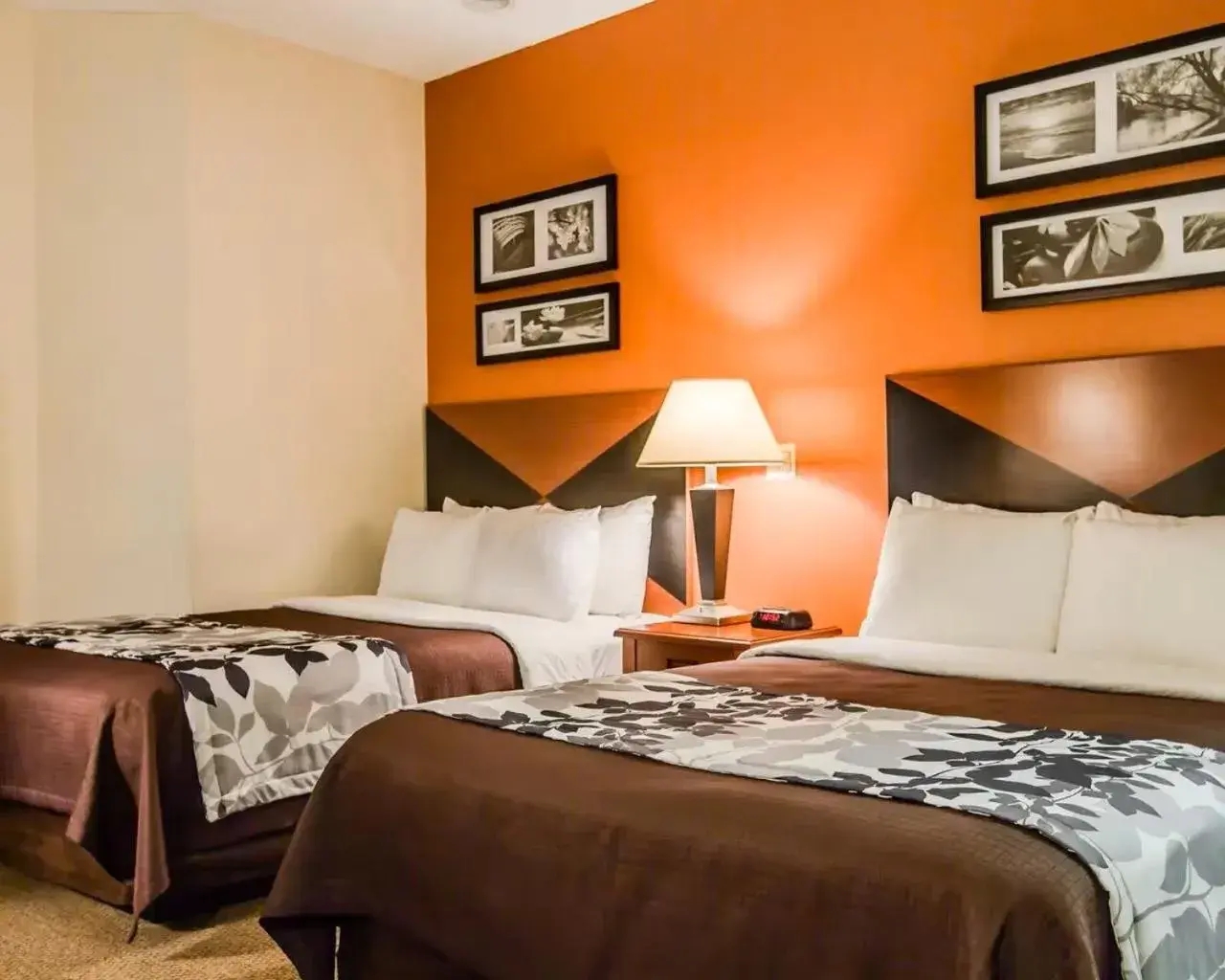 Bed in Sleep Inn Pelham Oak Mountain Bed in Sleep Inn Pelham Oak Mountain