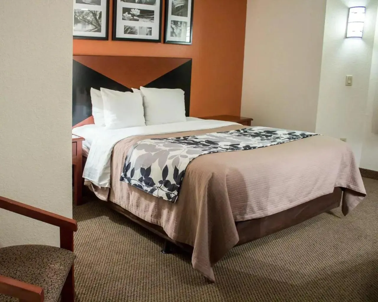 Bed in Sleep Inn Pelham Oak Mountain