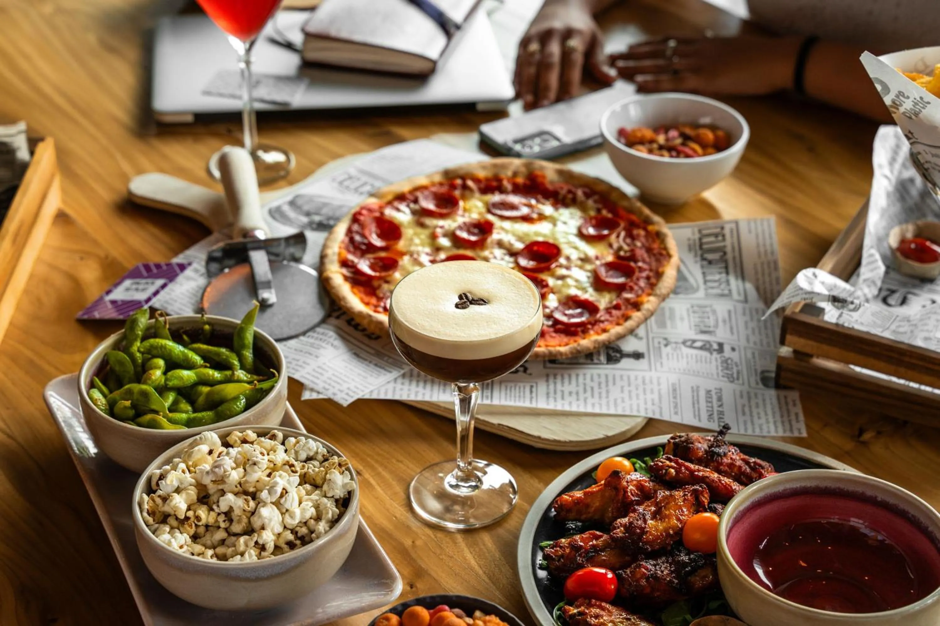 Lounge or bar in Moxy Utrecht