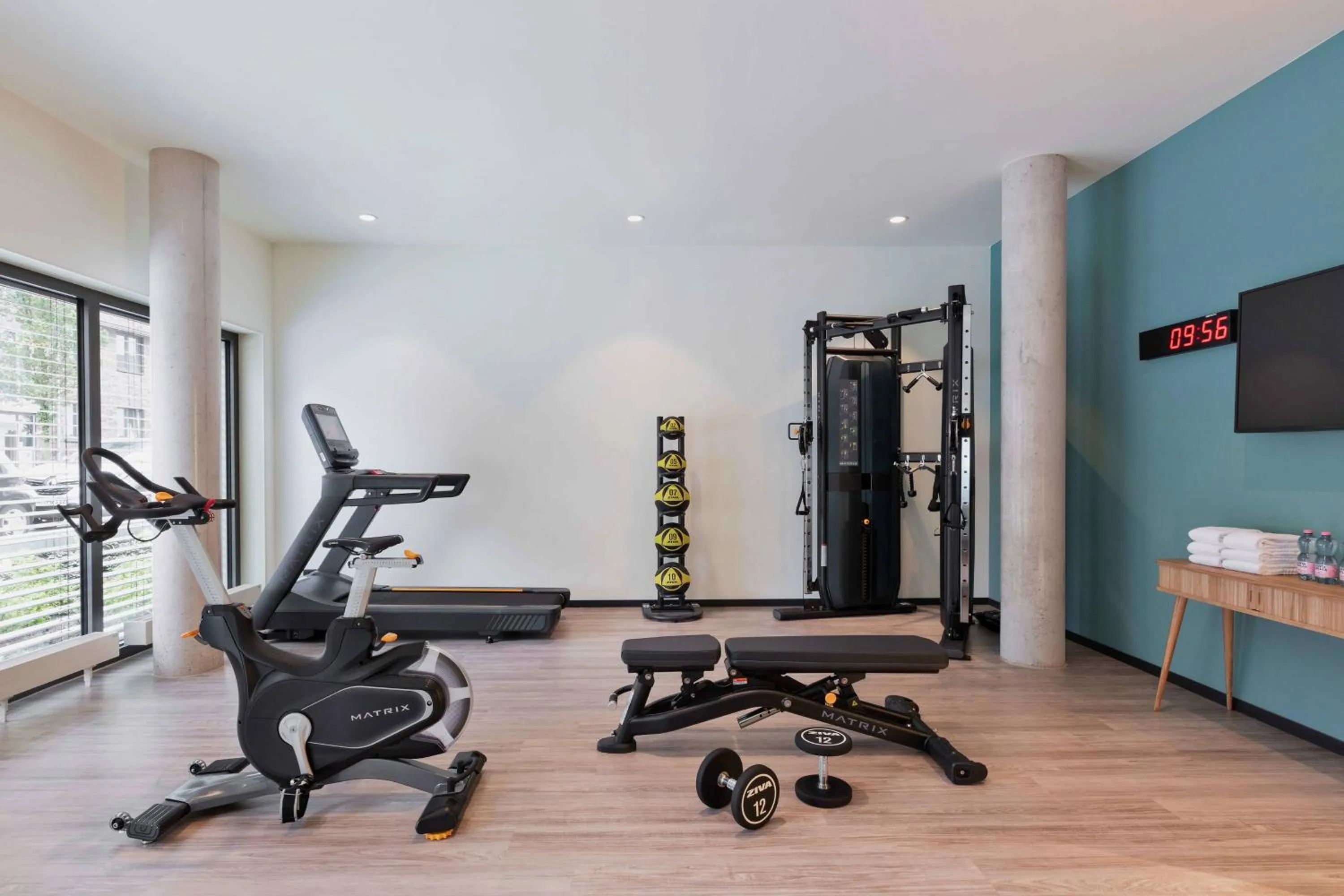 Fitness centre/facilities in Residence Inn by Marriott Hamburg Altona