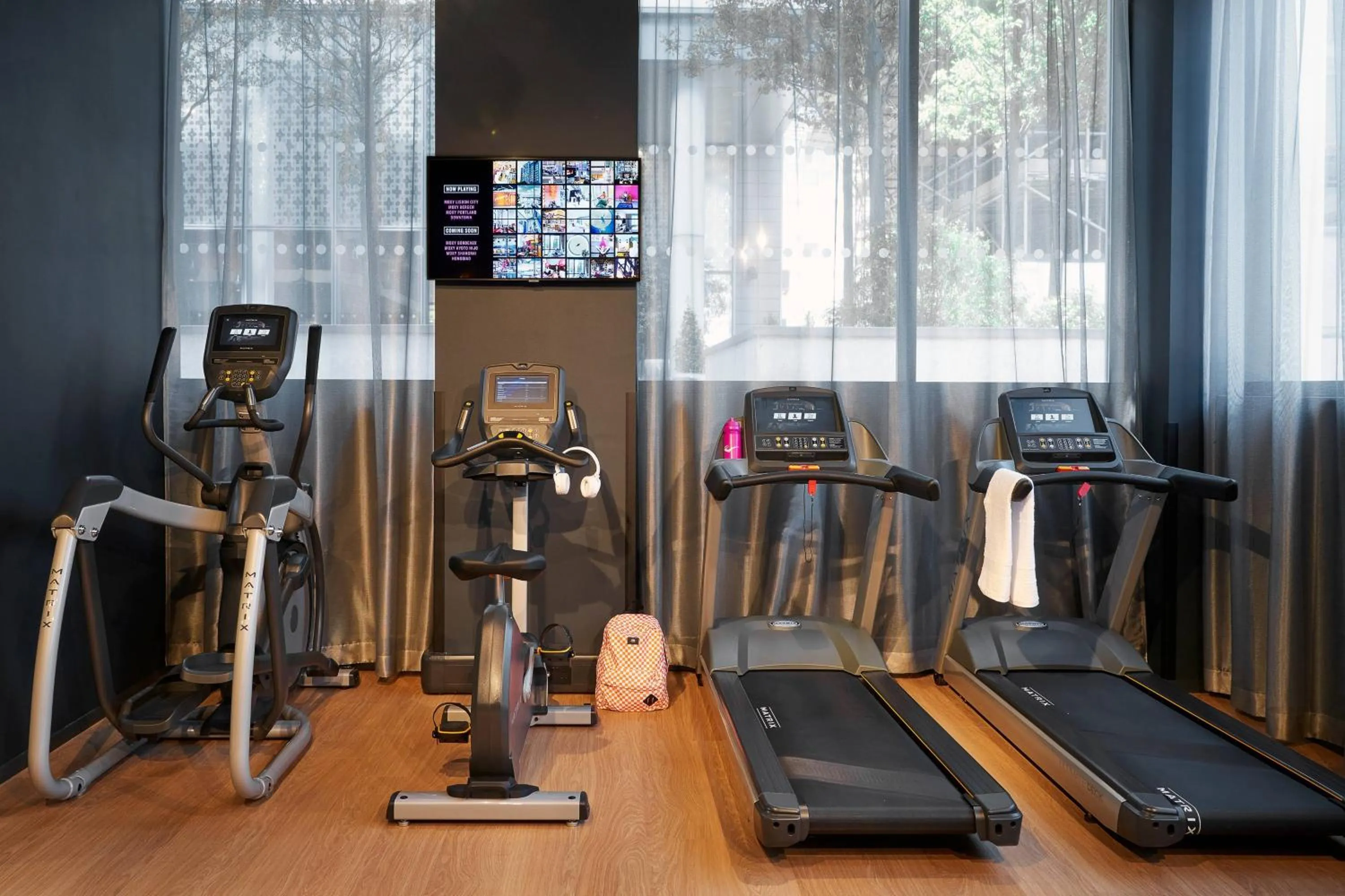 Fitness centre/facilities in Moxy Milton Keynes