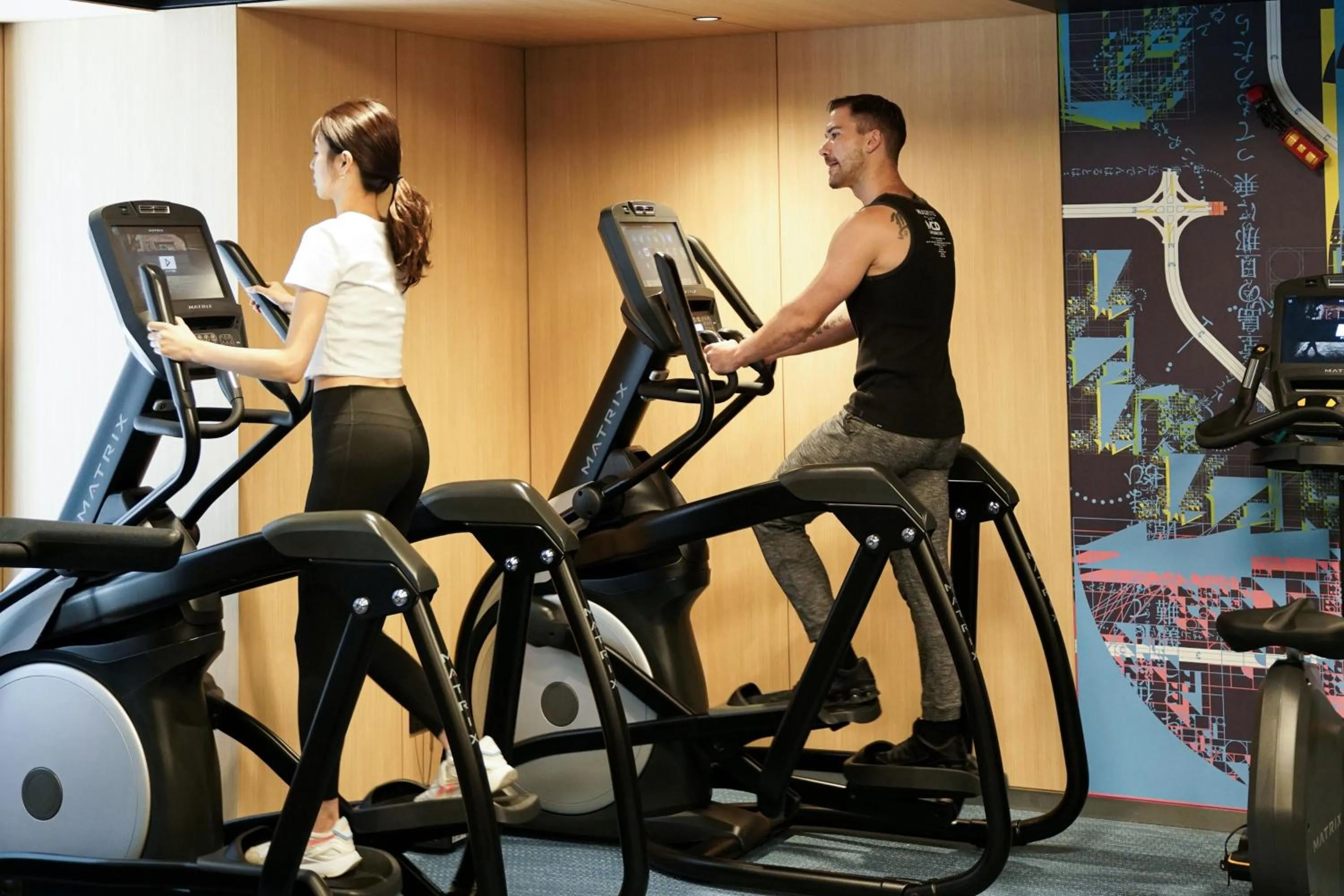 Fitness centre/facilities in Aloft Osaka Dojima