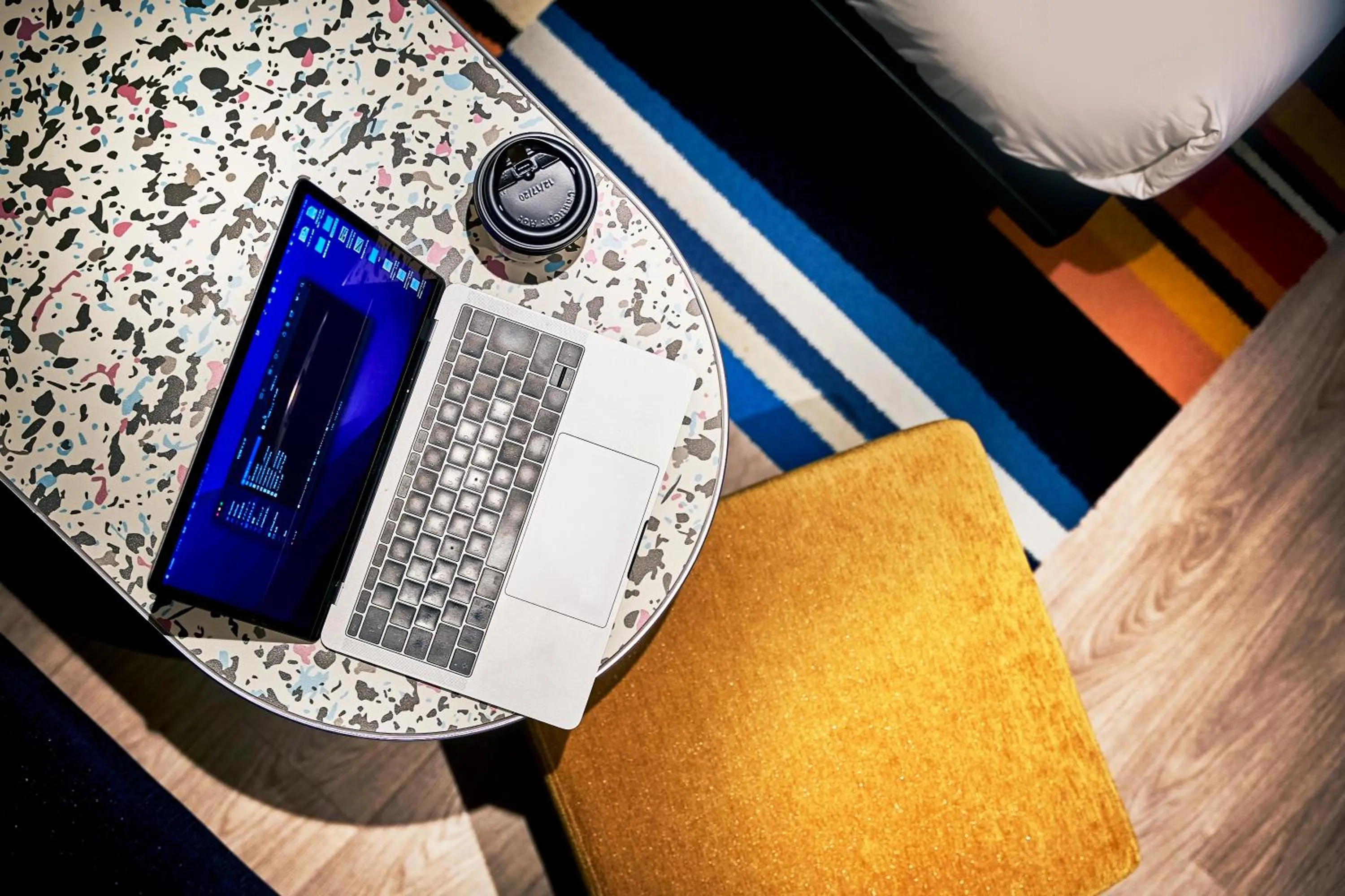 Seating area in Aloft Osaka Dojima