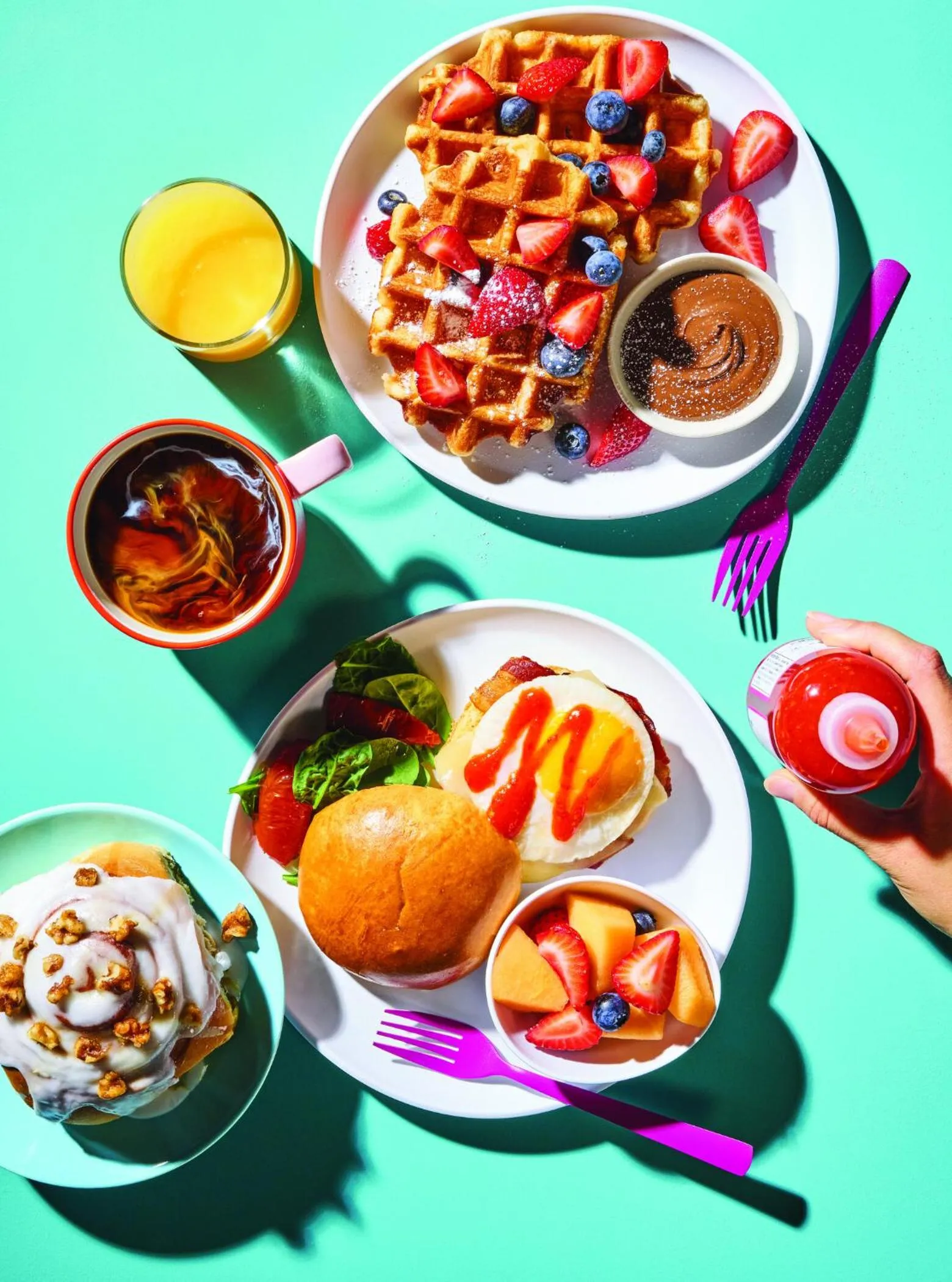 Breakfast in Aloft San Antonio UTSA Area