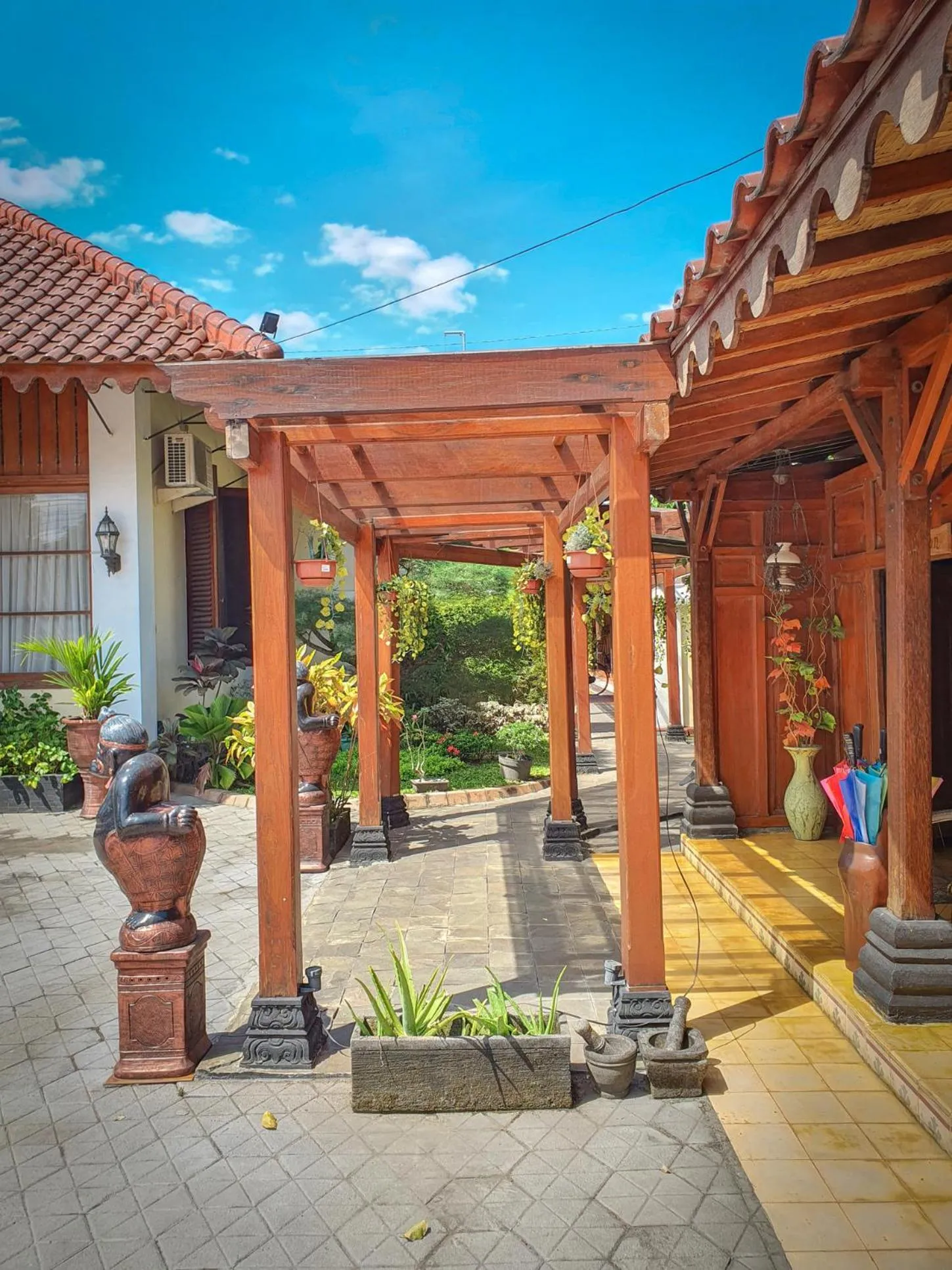 Lobby or reception in Dem Ayem Heritage Guest House