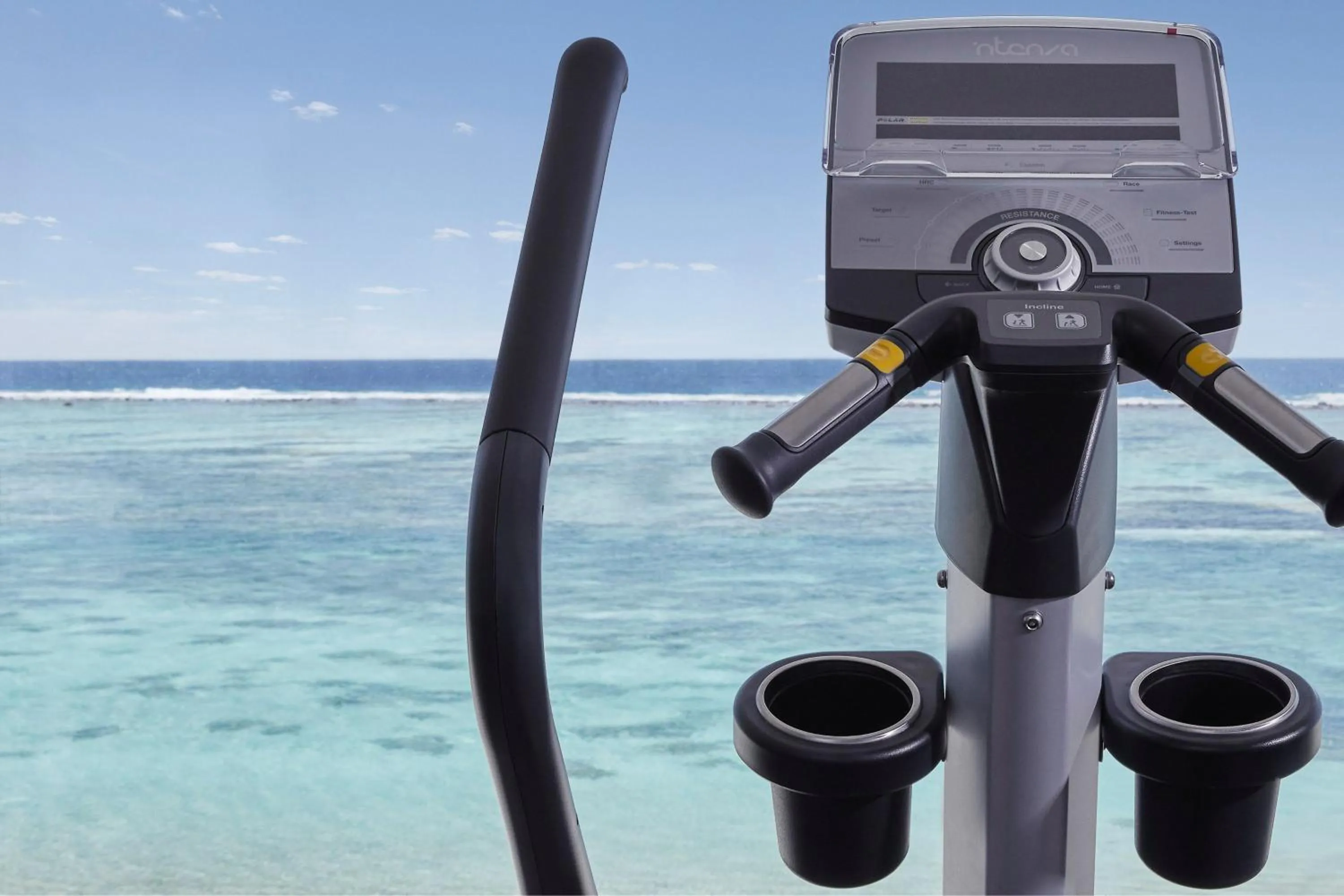 Fitness centre/facilities in Le Meridien Maldives Resort & Spa