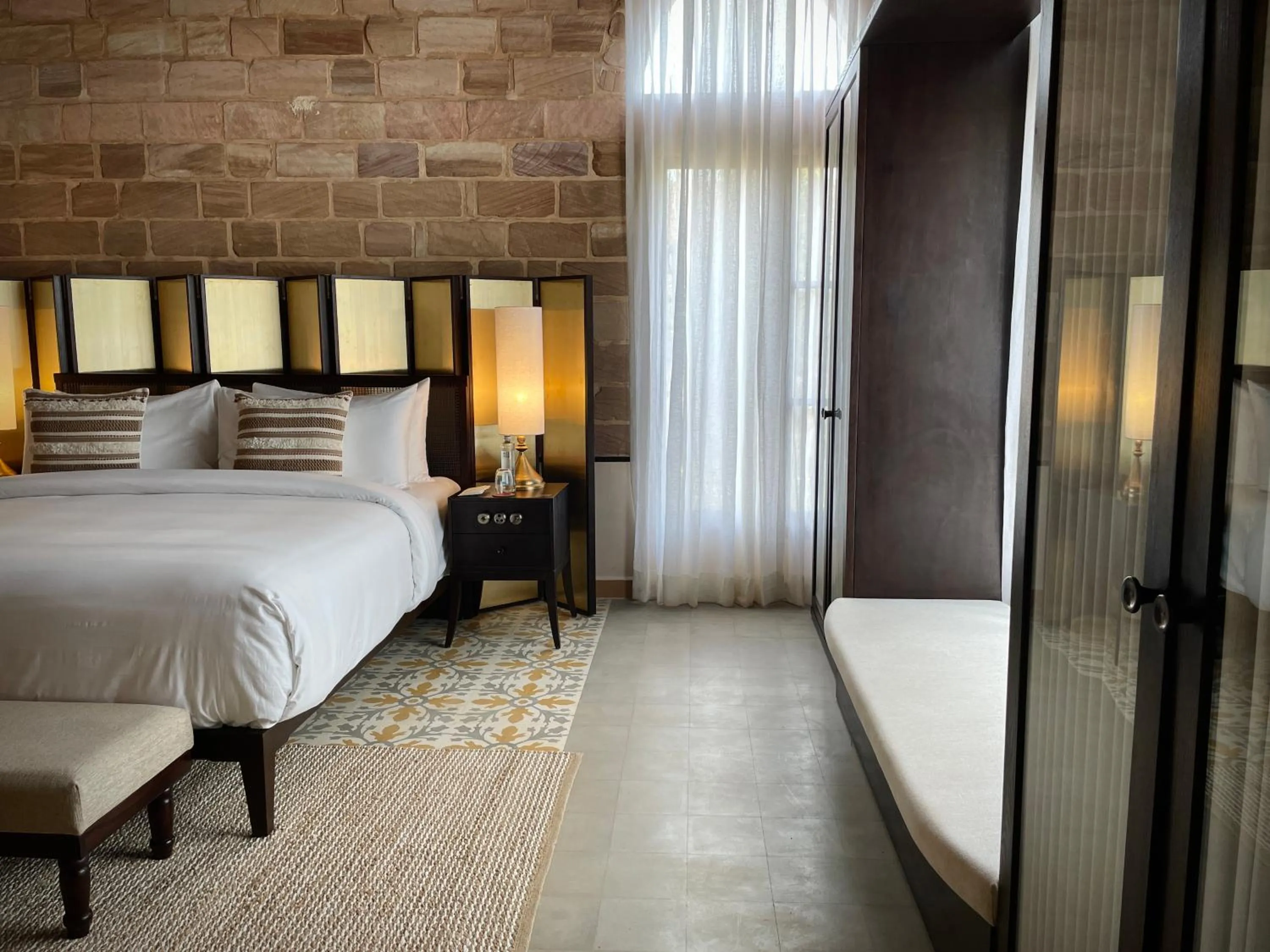 Bedroom, Bed in The Postcard Gir Wildlife Sanctuary