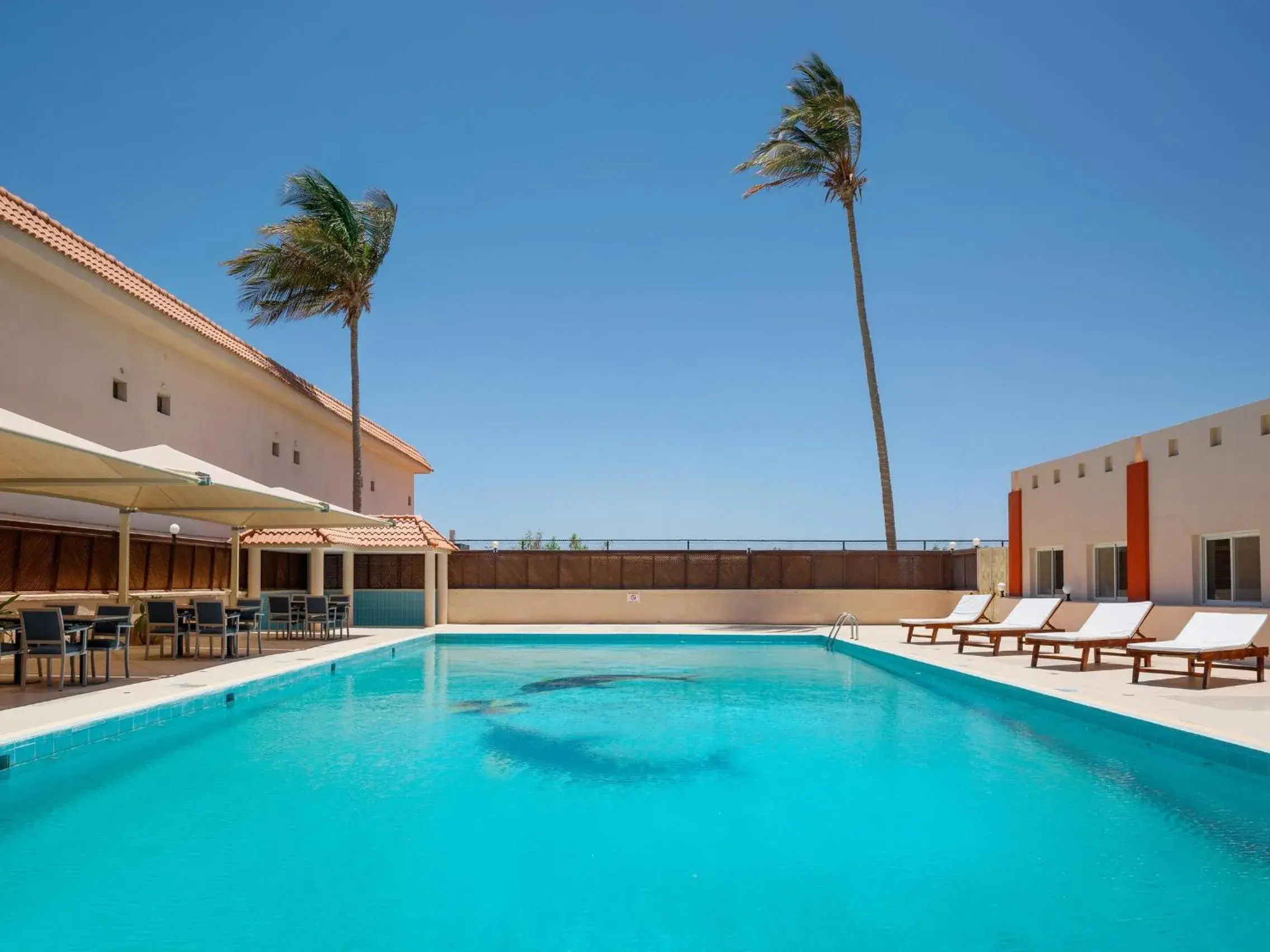 Pool view in Radisson Blu Hotel, Yanbu Pool view in Radisson Blu Hotel, Yanbu