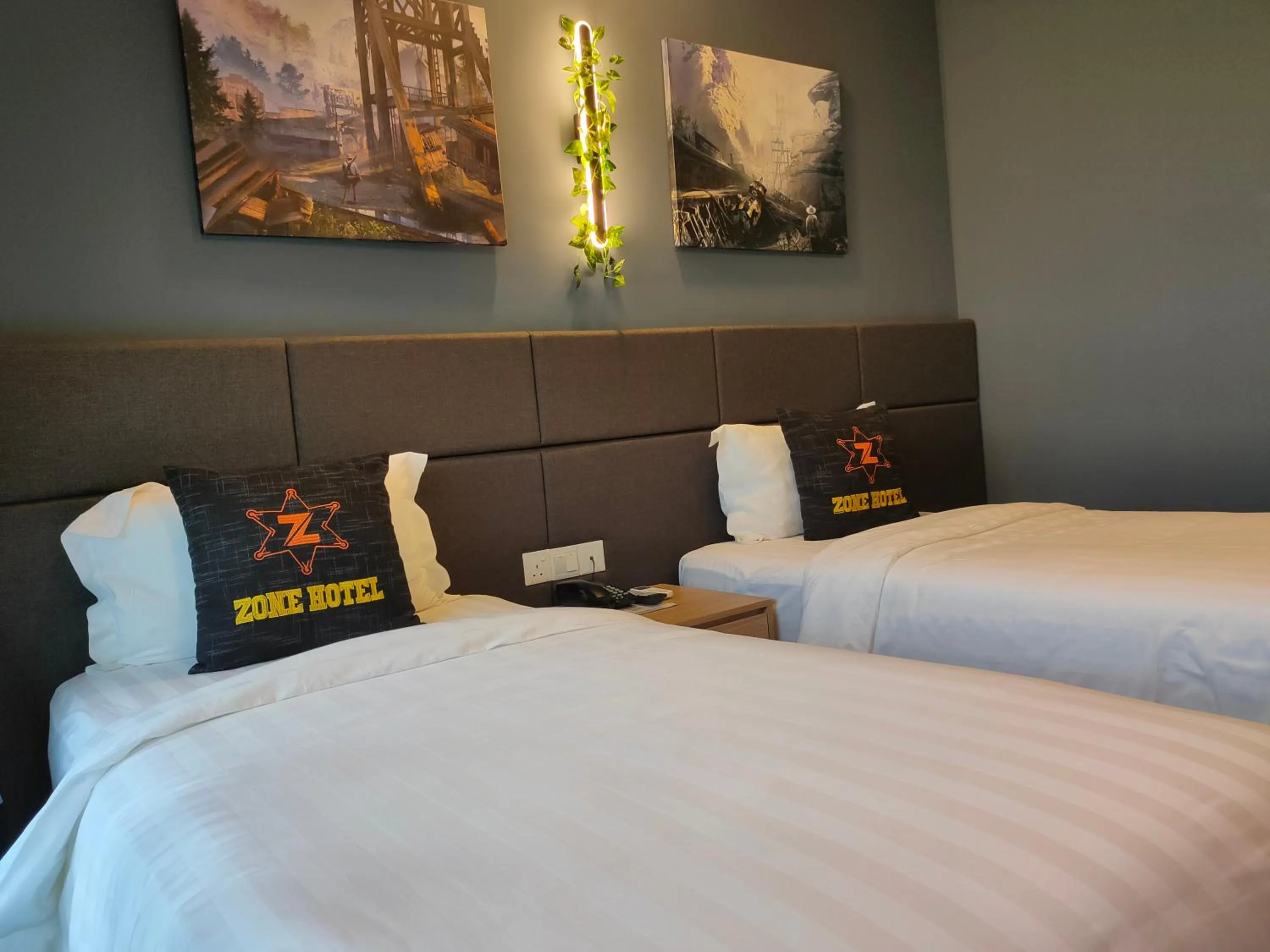 Bedroom, Bed in Zone Hotel Ipoh