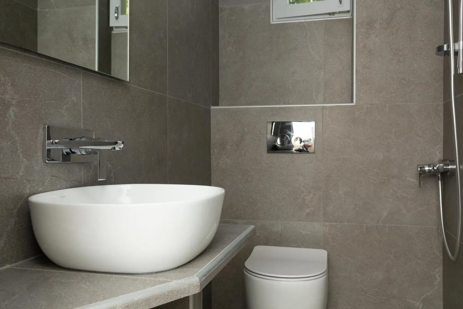 Bathroom in NewStory Suites Possidi