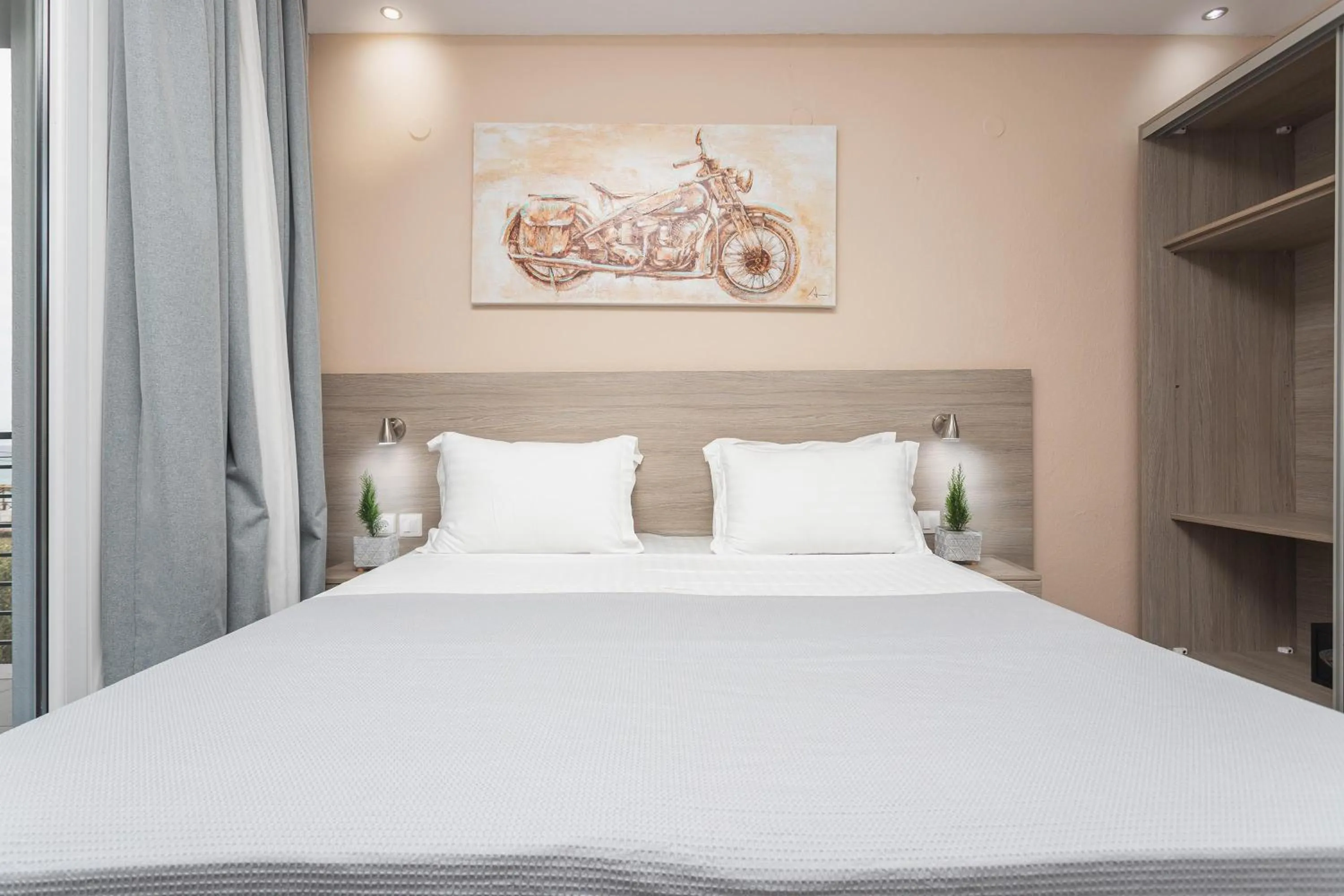 Bed in NewStory Suites Possidi