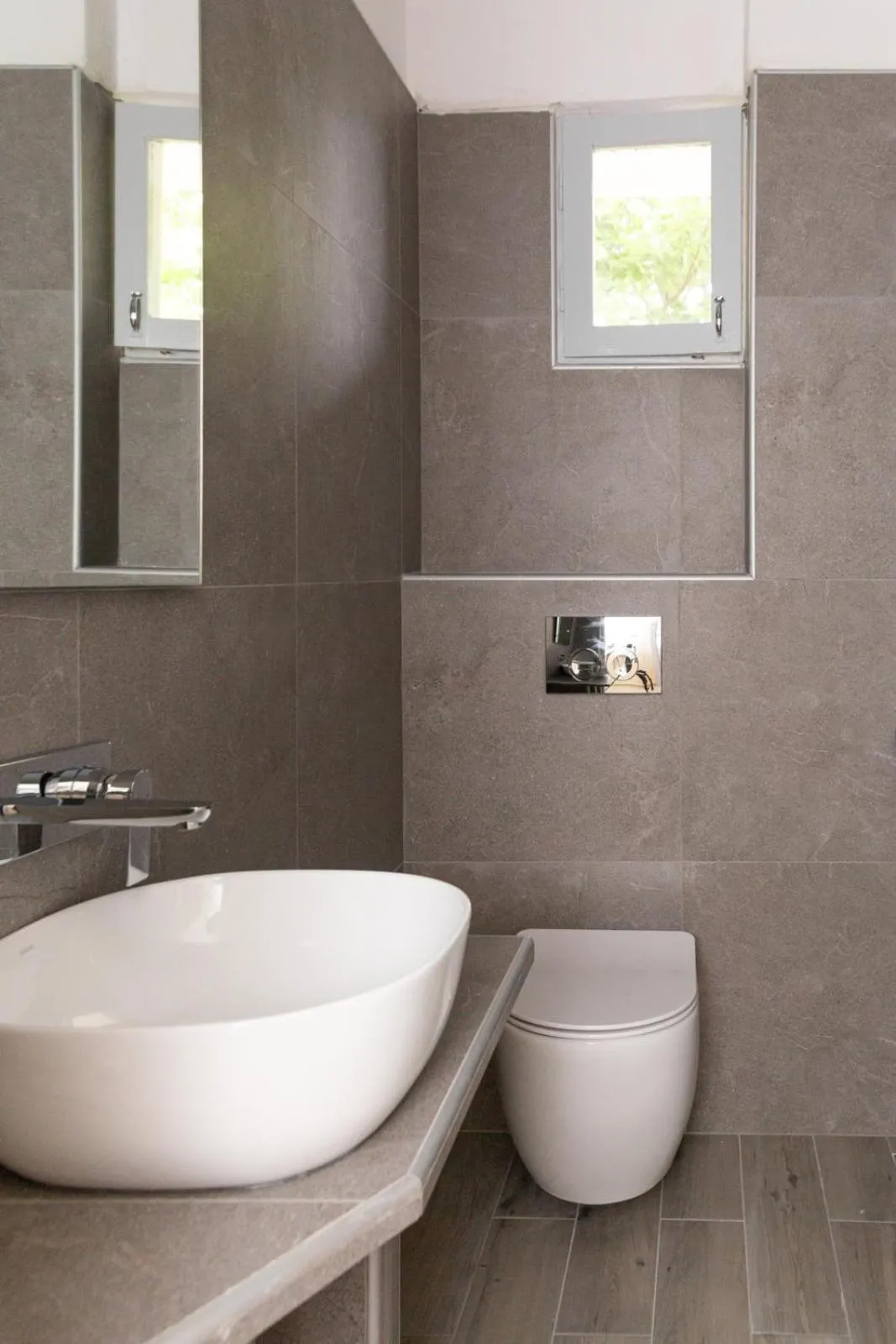 Bathroom in NewStory Suites Possidi