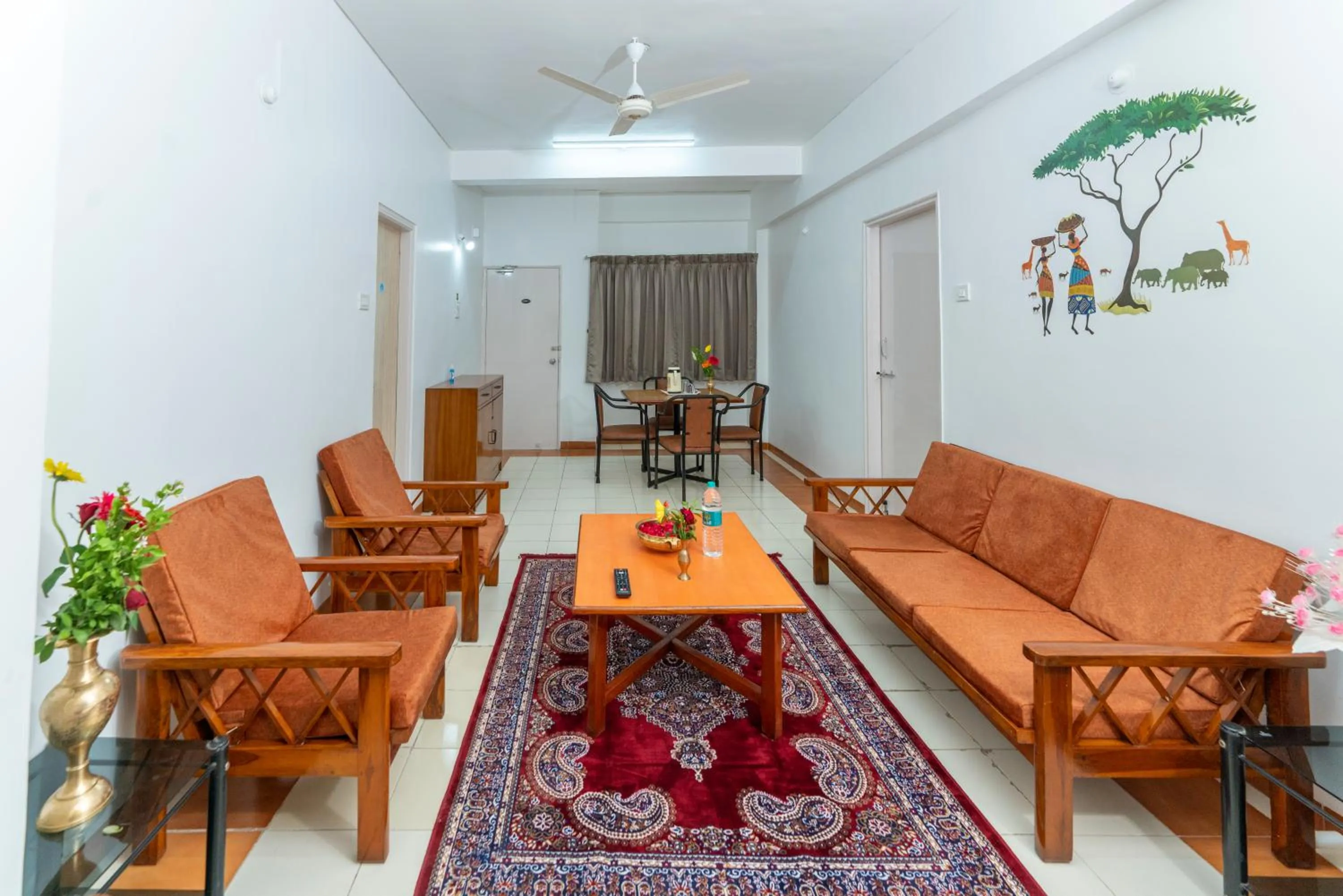 Seating area in Hotel Green Field