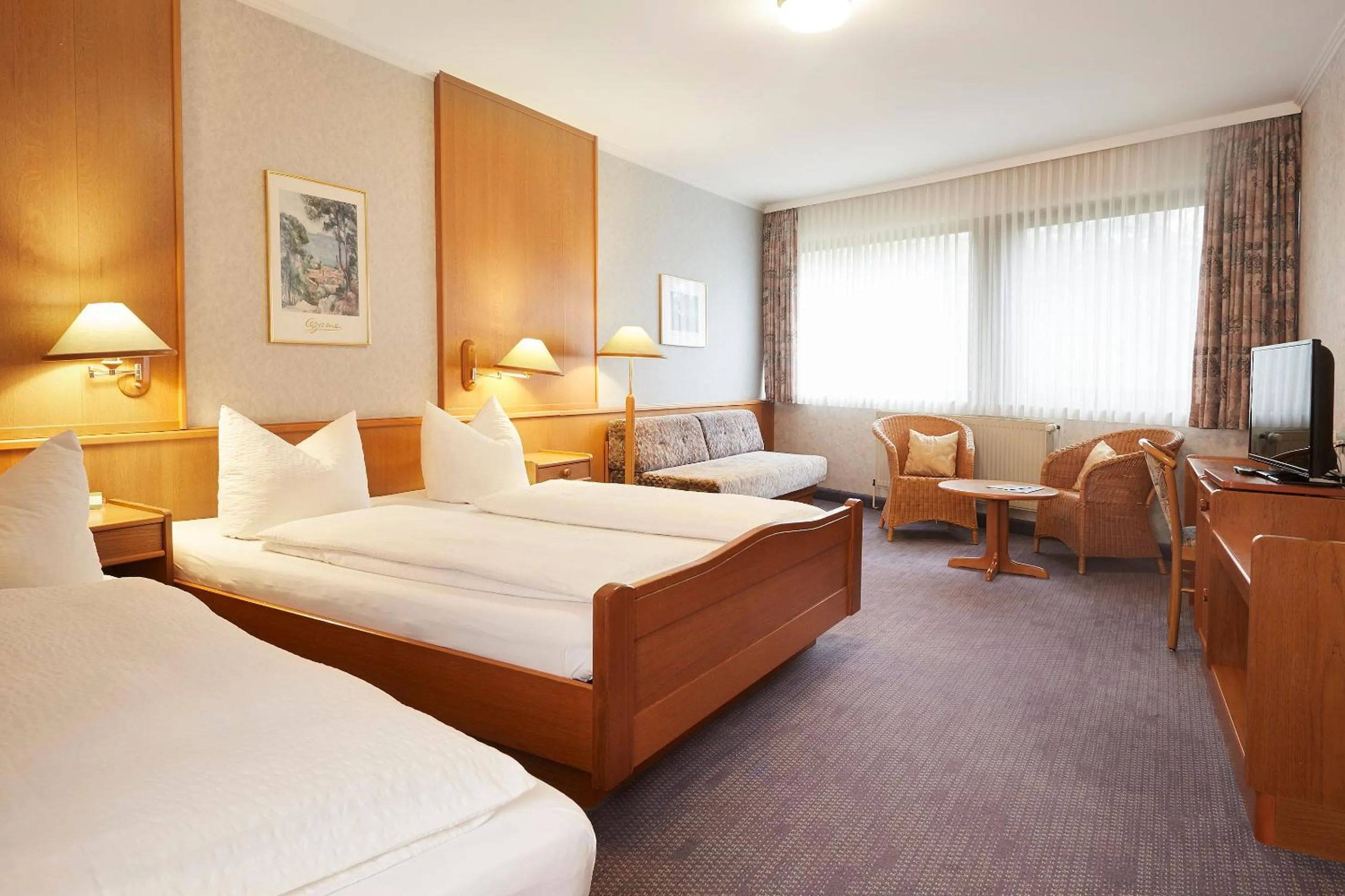 Bed in Park Hotel Berlin