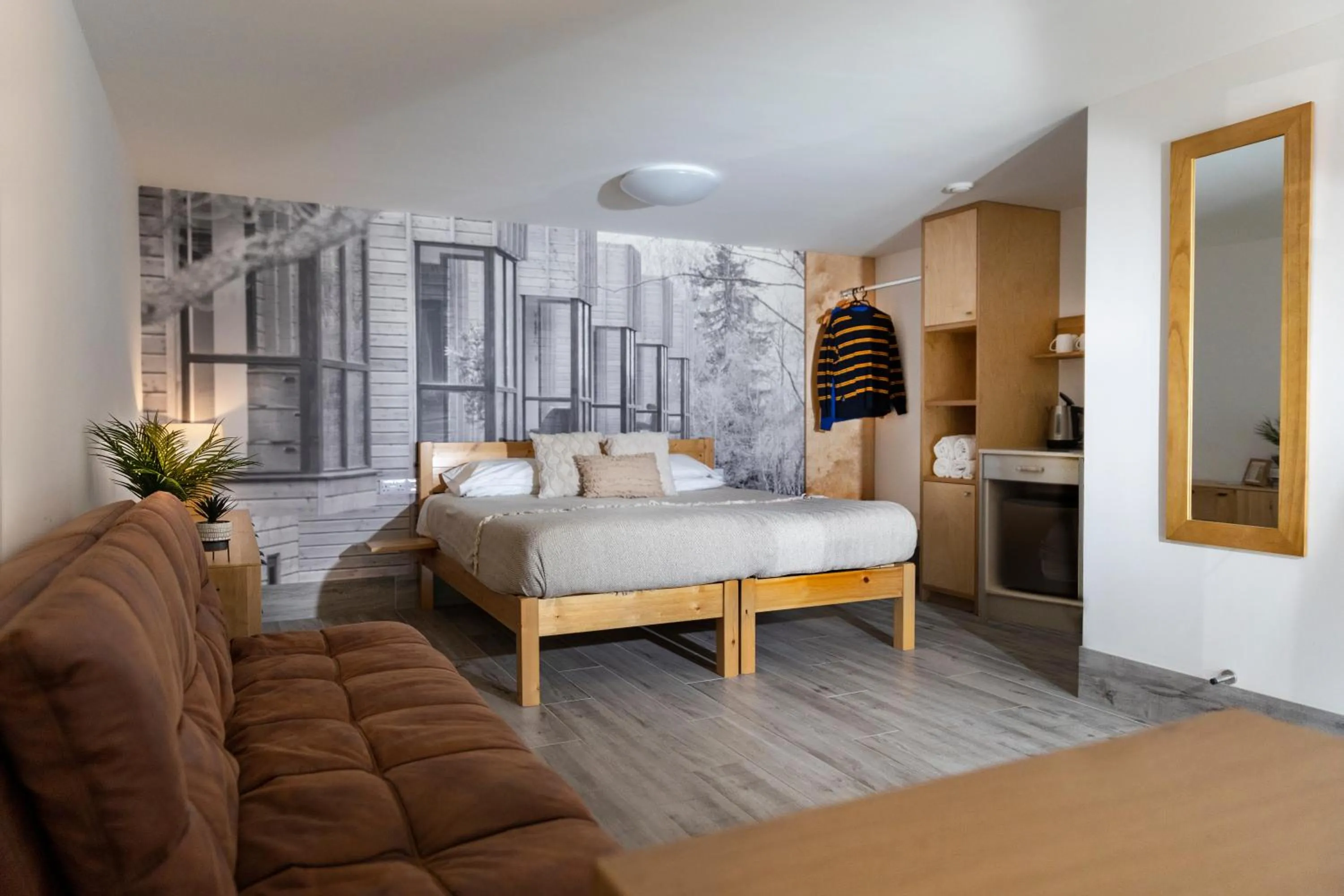 Bed in Lodges at Flimwell Park