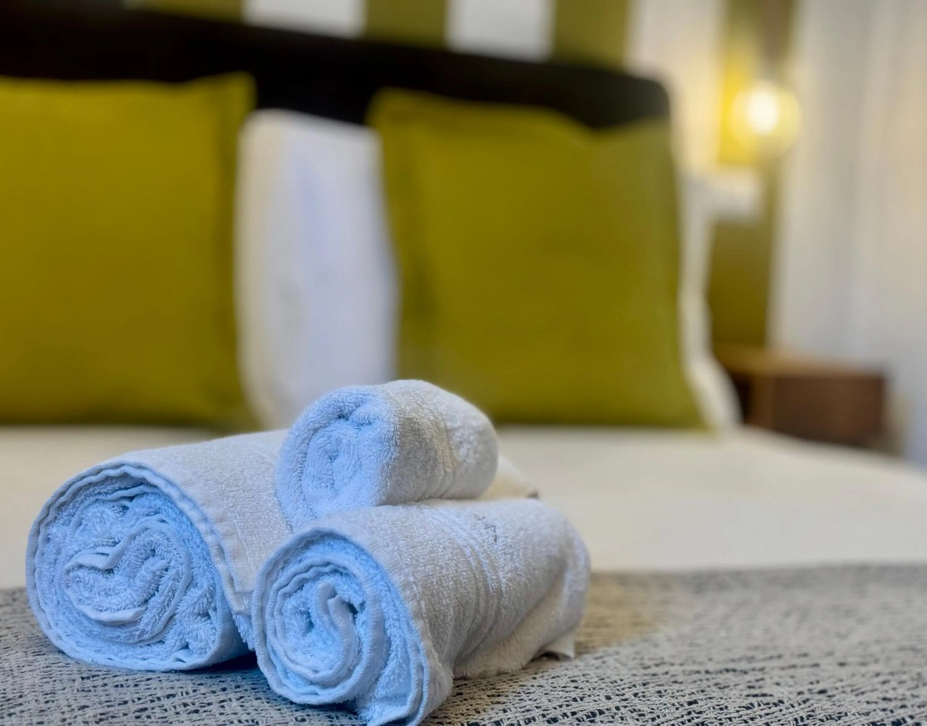 towels, Bed in HABITARE Lecce & Salento
