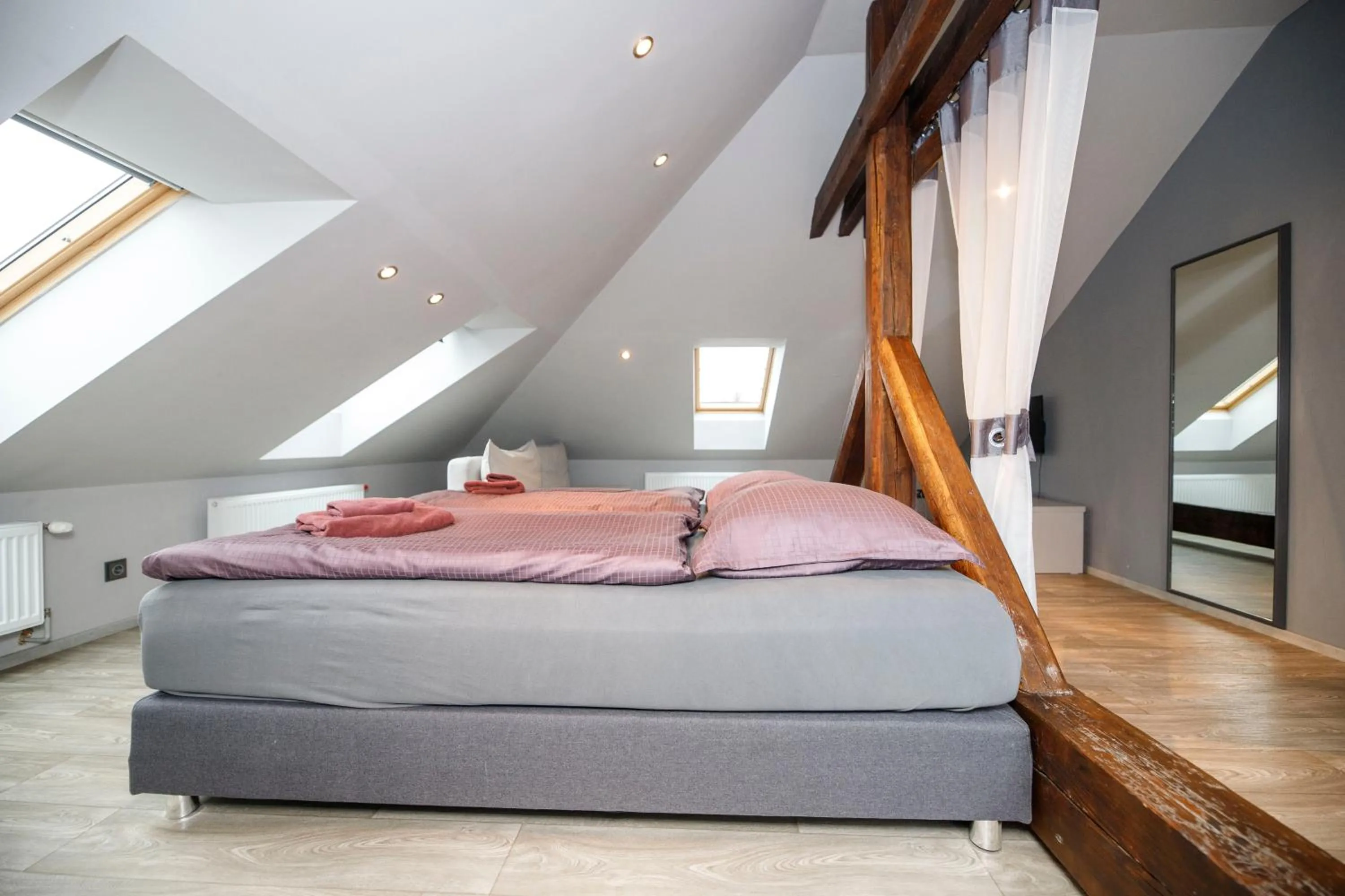 Bed in Libušina Villa