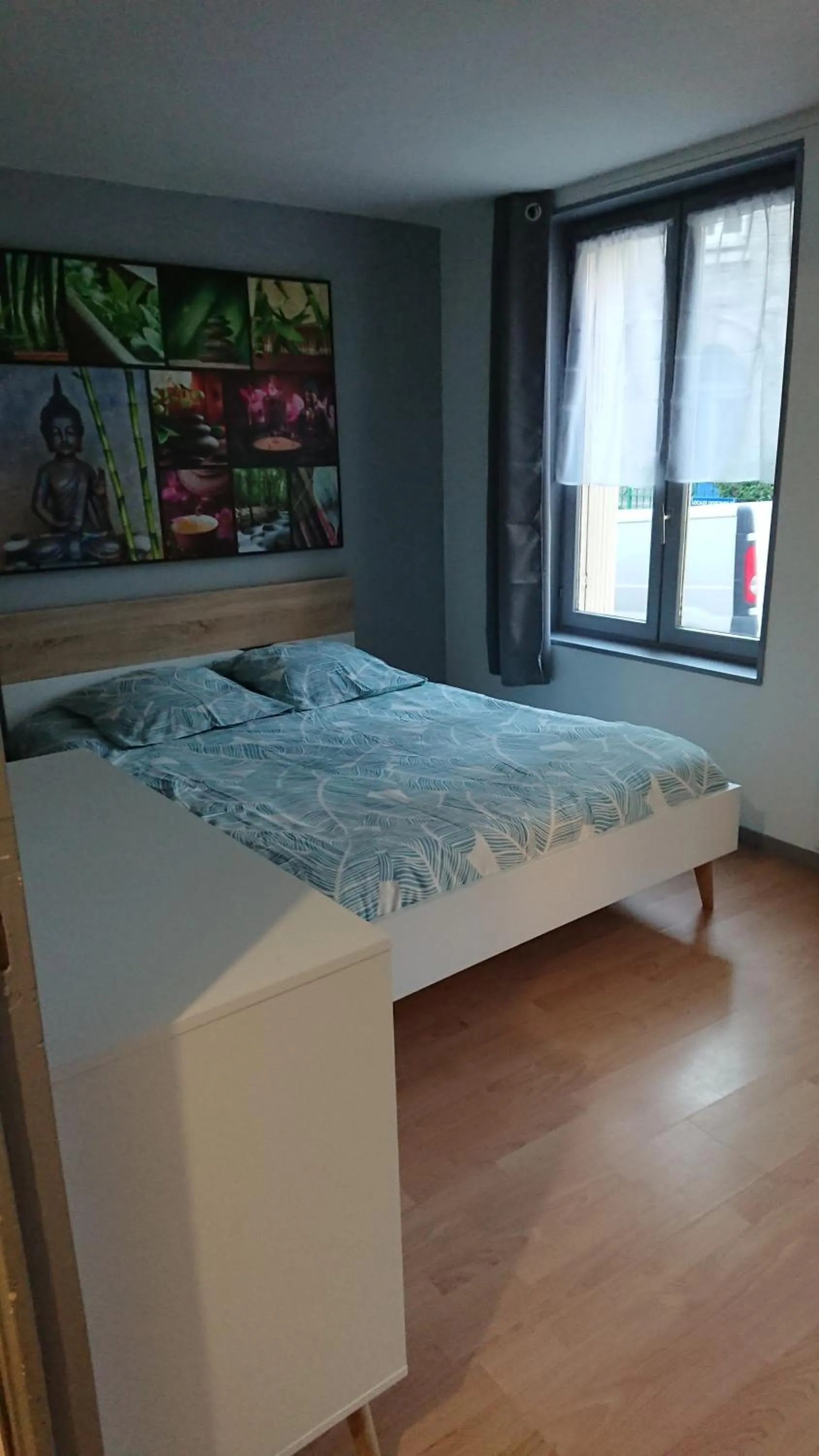 Bedroom in Le Nid Rouennais, appartement 2 chambres