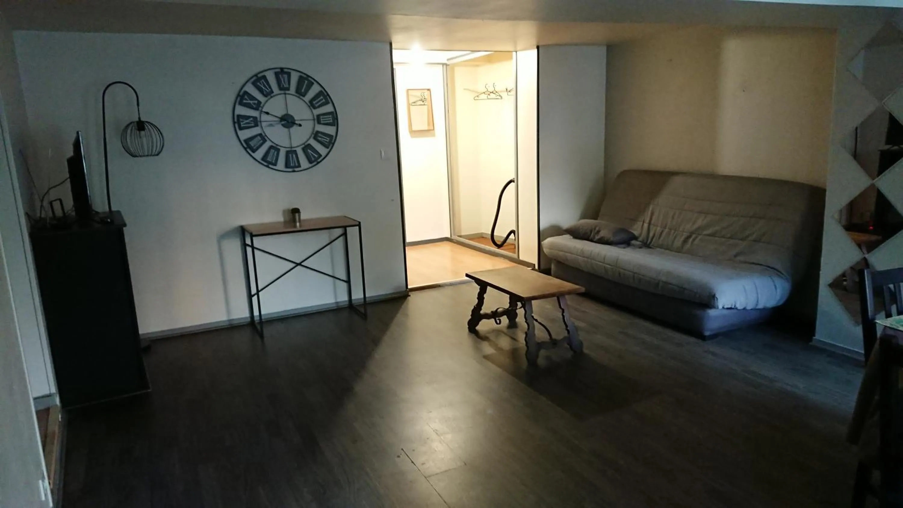 Living room in Le Nid Rouennais, appartement 2 chambres