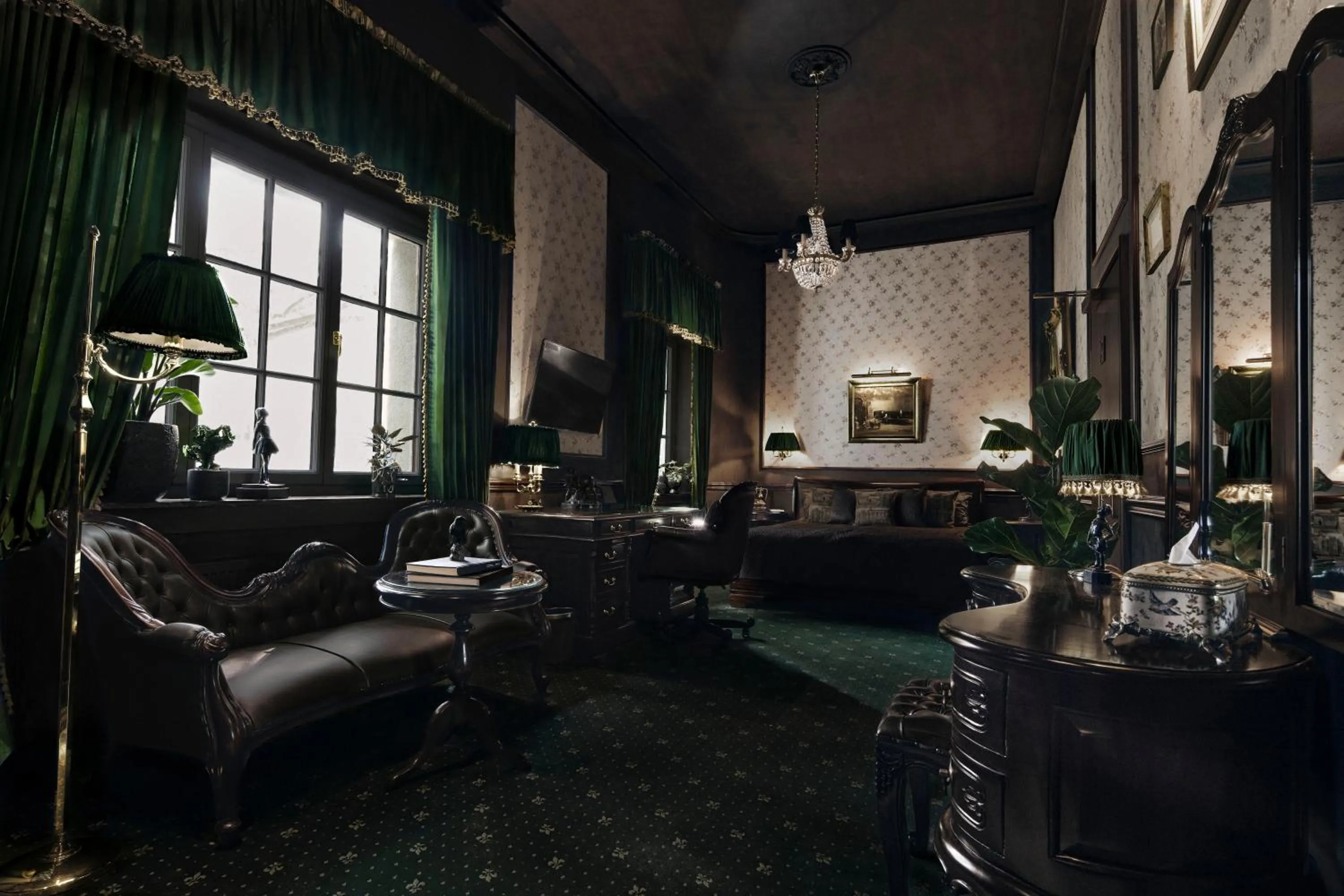 Living room in Hotel Villa Achenbach