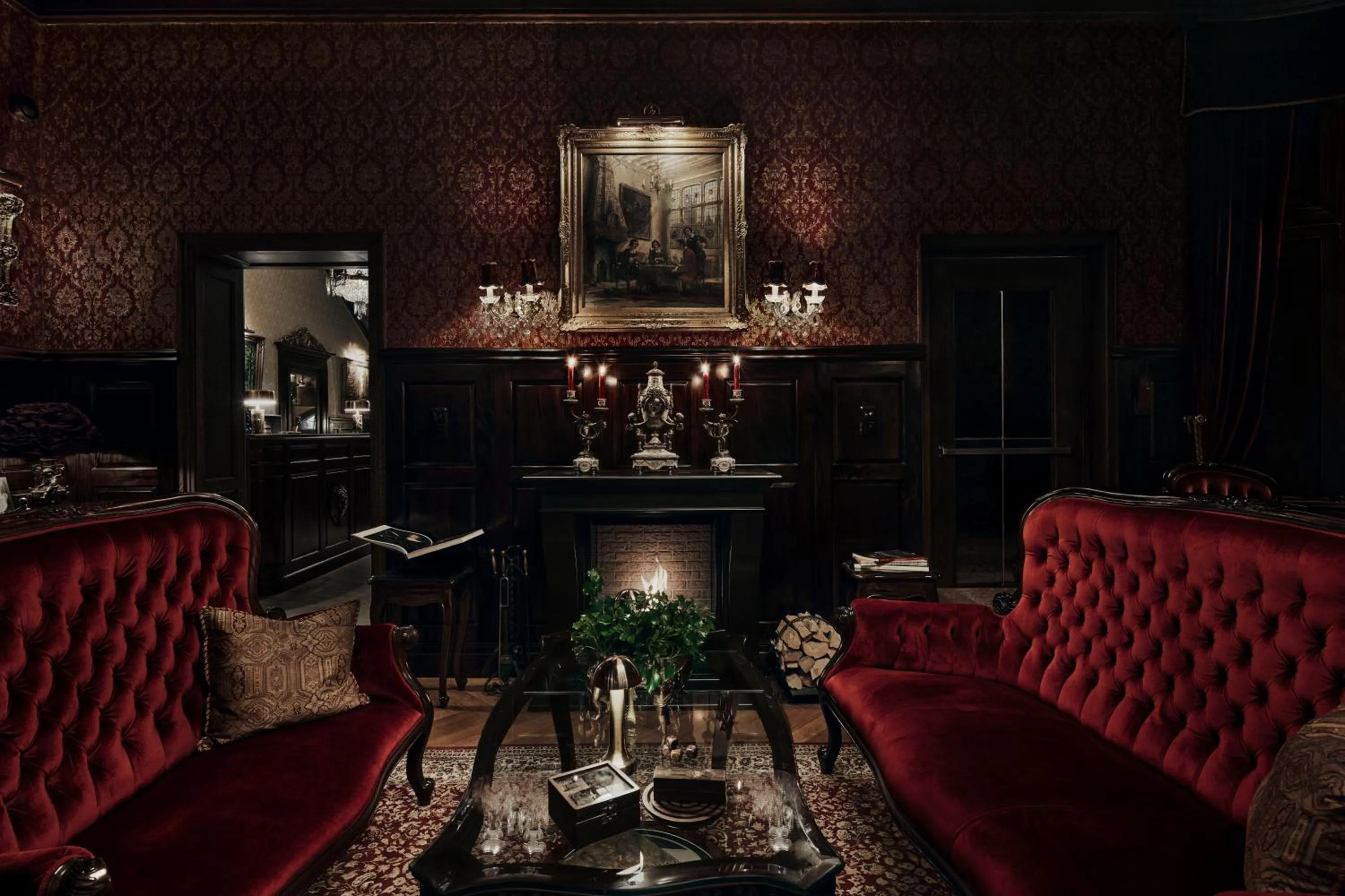 Living room in Hotel Villa Achenbach