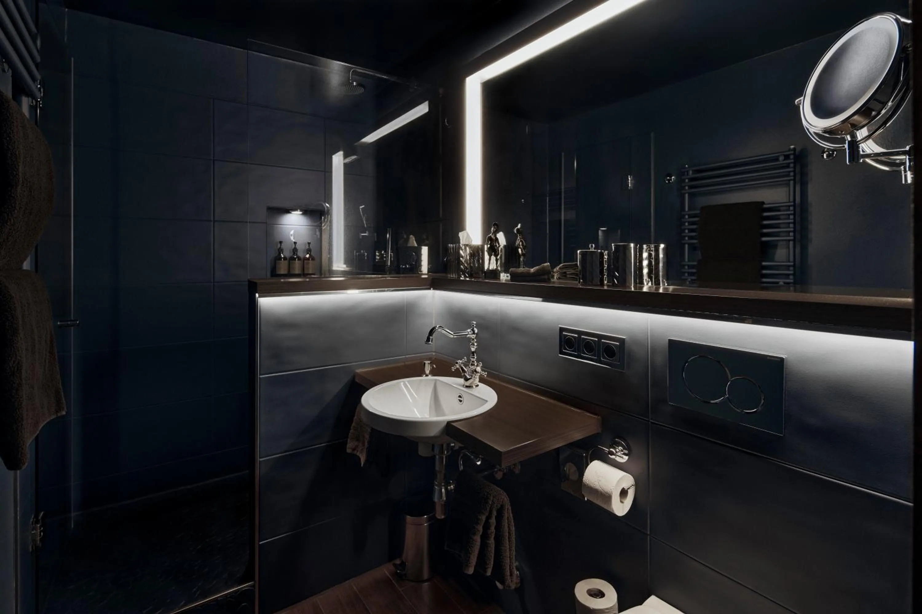 Shower in Hotel Villa Achenbach