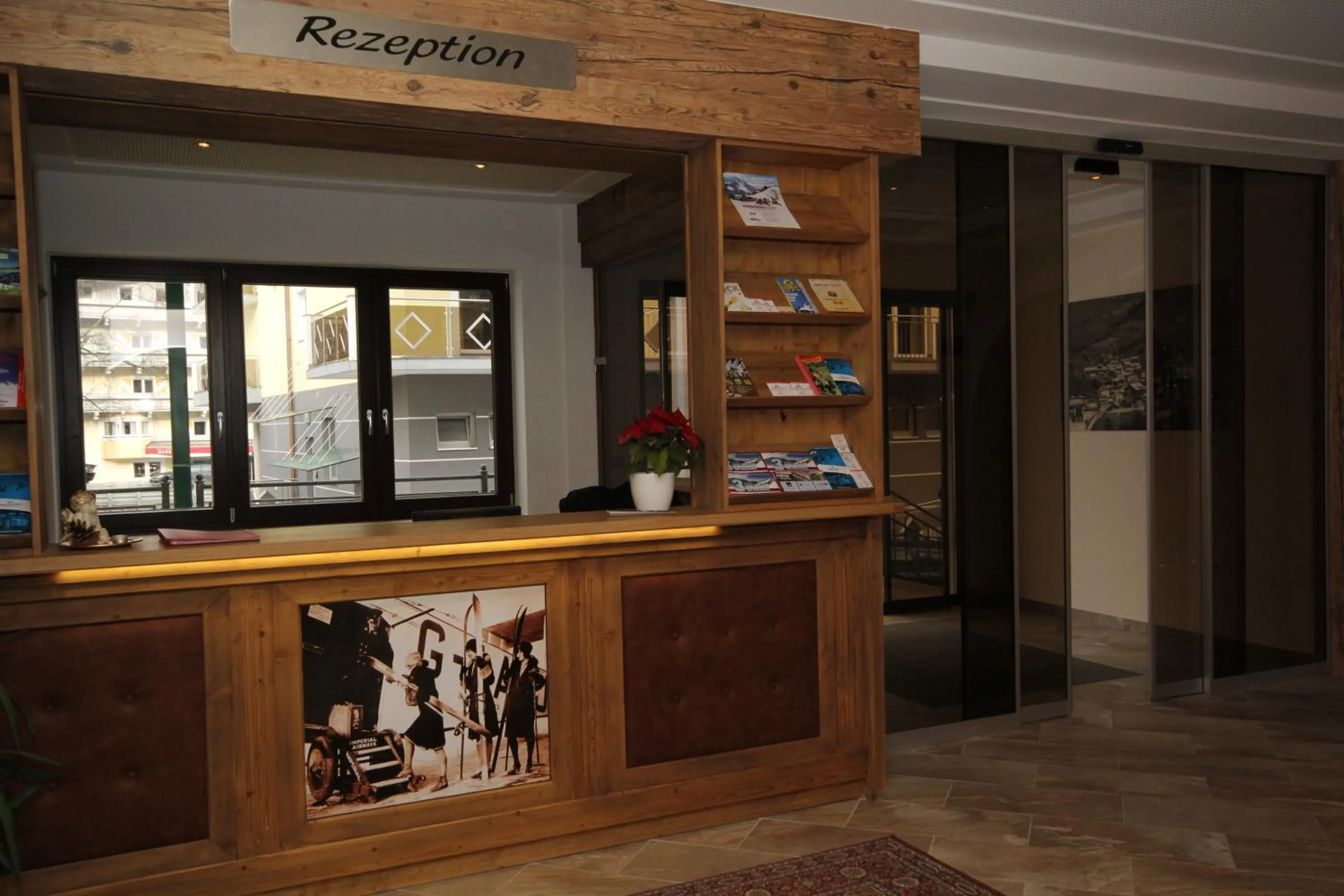 Lobby or reception in Hotel Bärenbachhof - Joker card included in summer