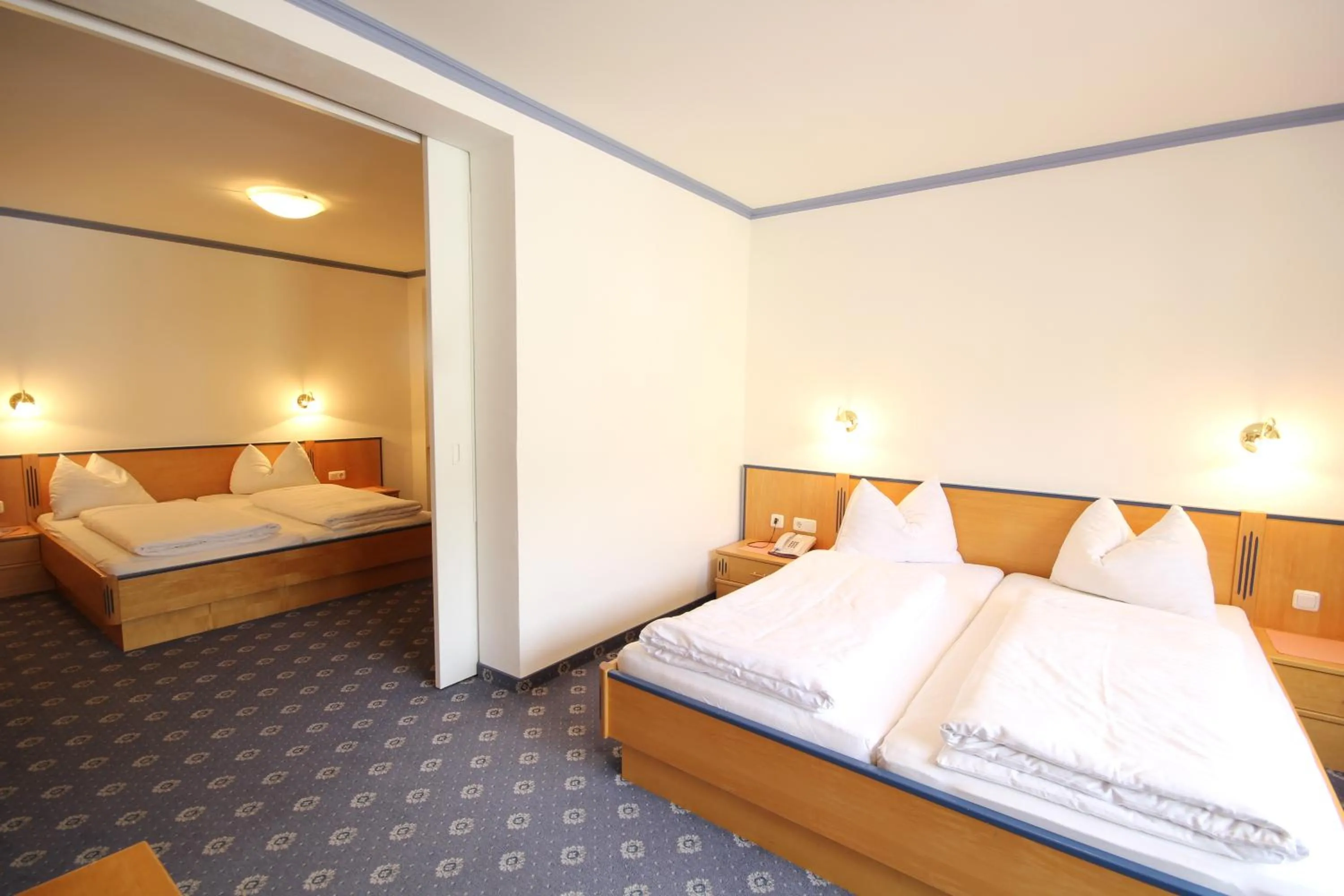 Bed in Hotel Bärenbachhof - Joker card included in summer