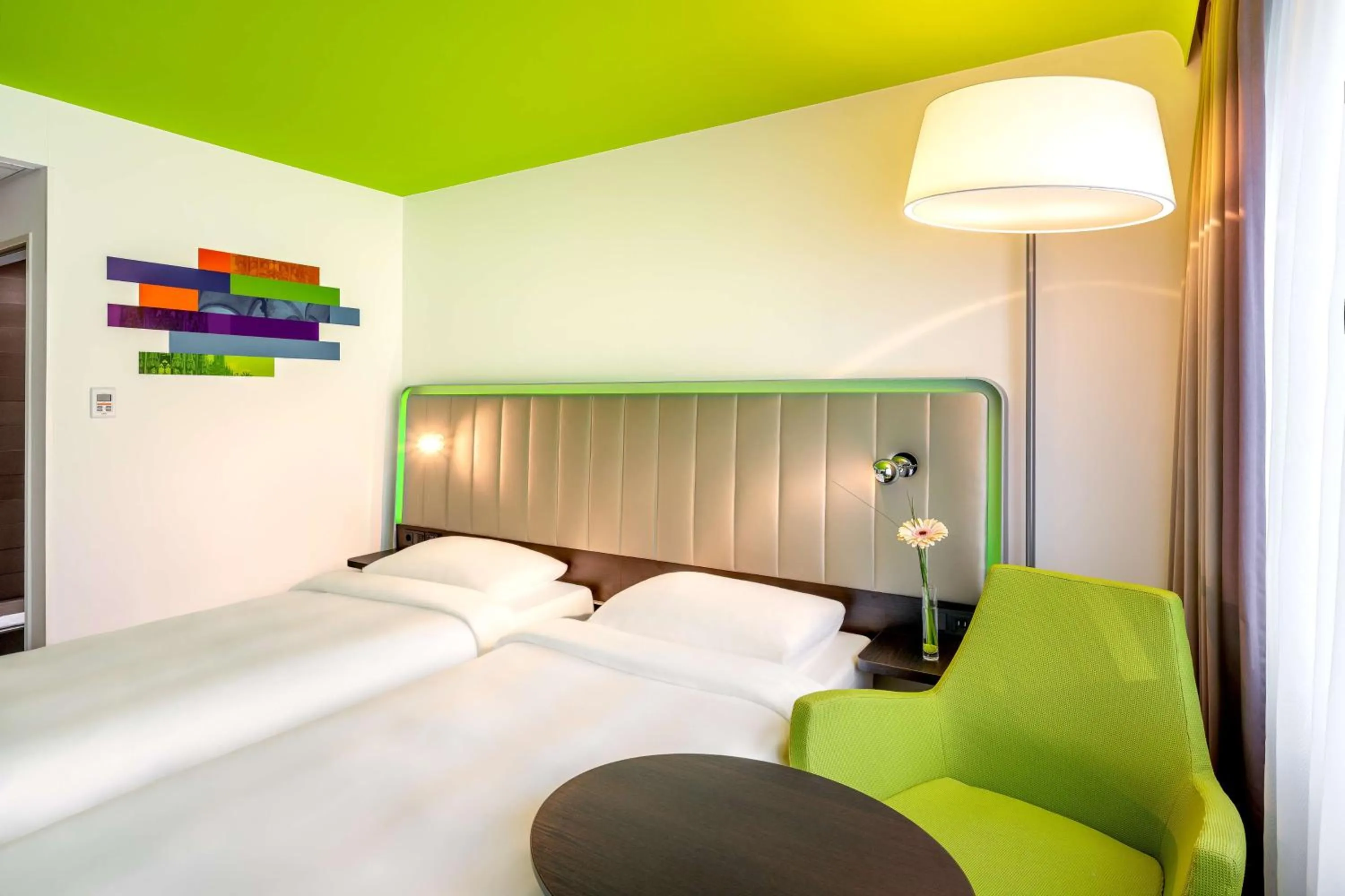 Bedroom, Bed in Park Inn by Radisson Nürnberg