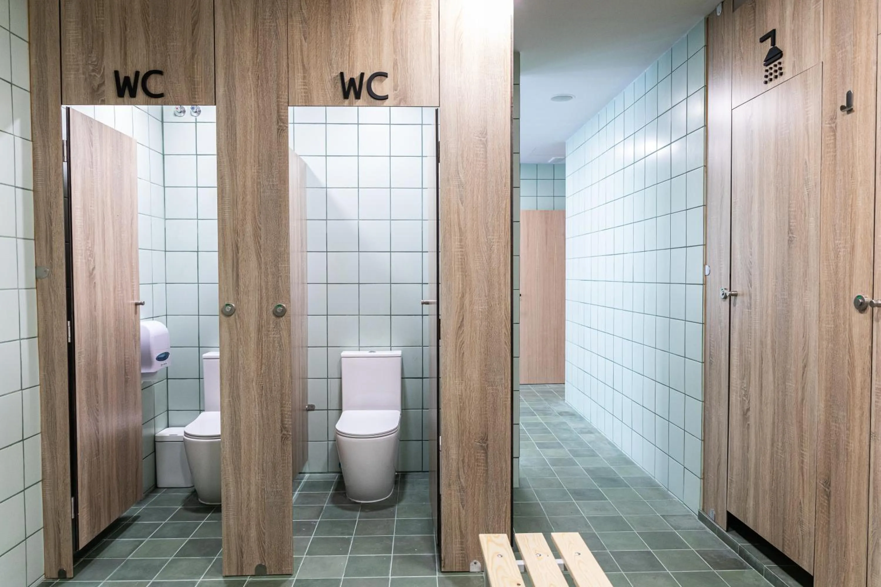 Bathroom in Futurotel Malagueta Beach