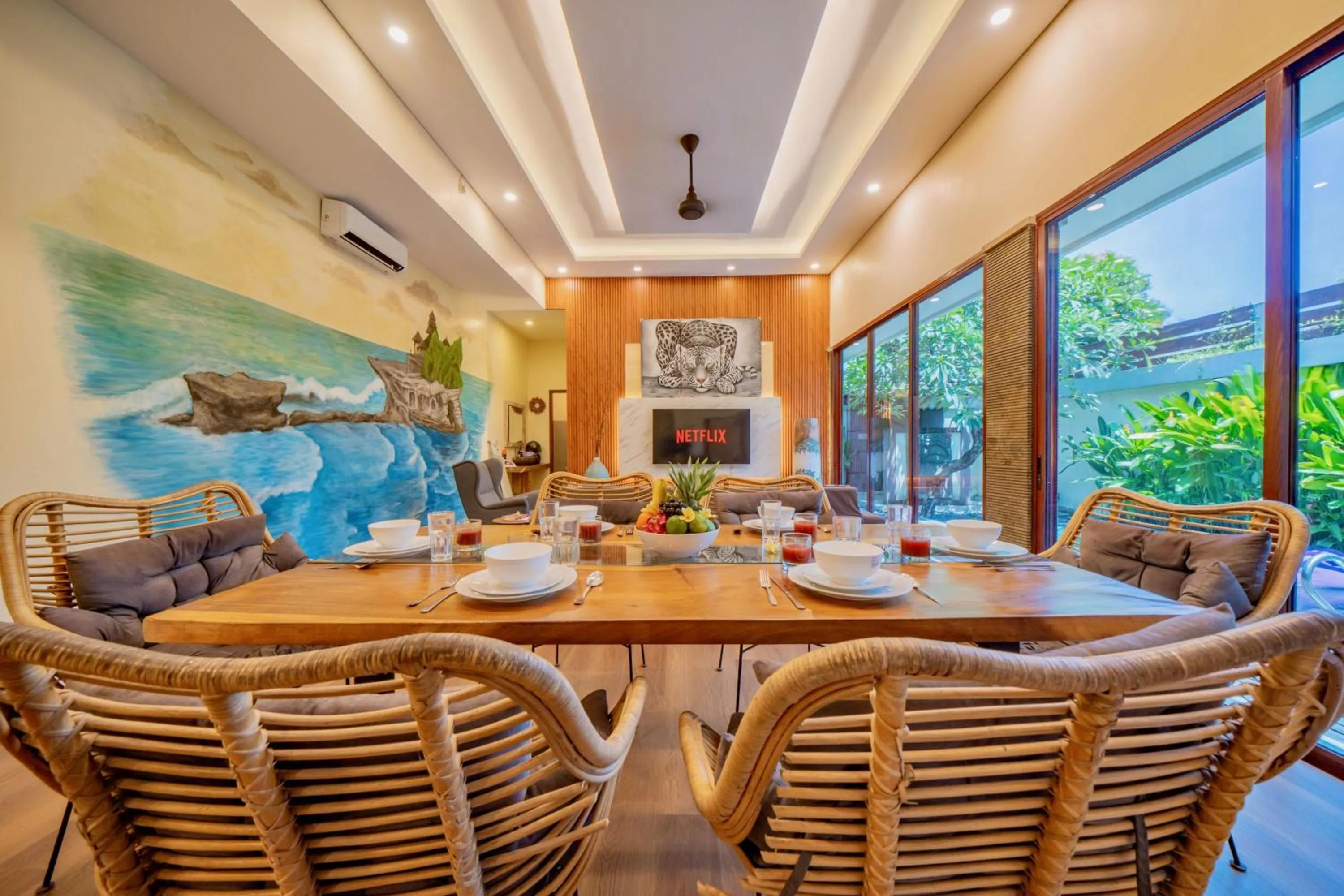 Living room in Villa Paradise Seminyak