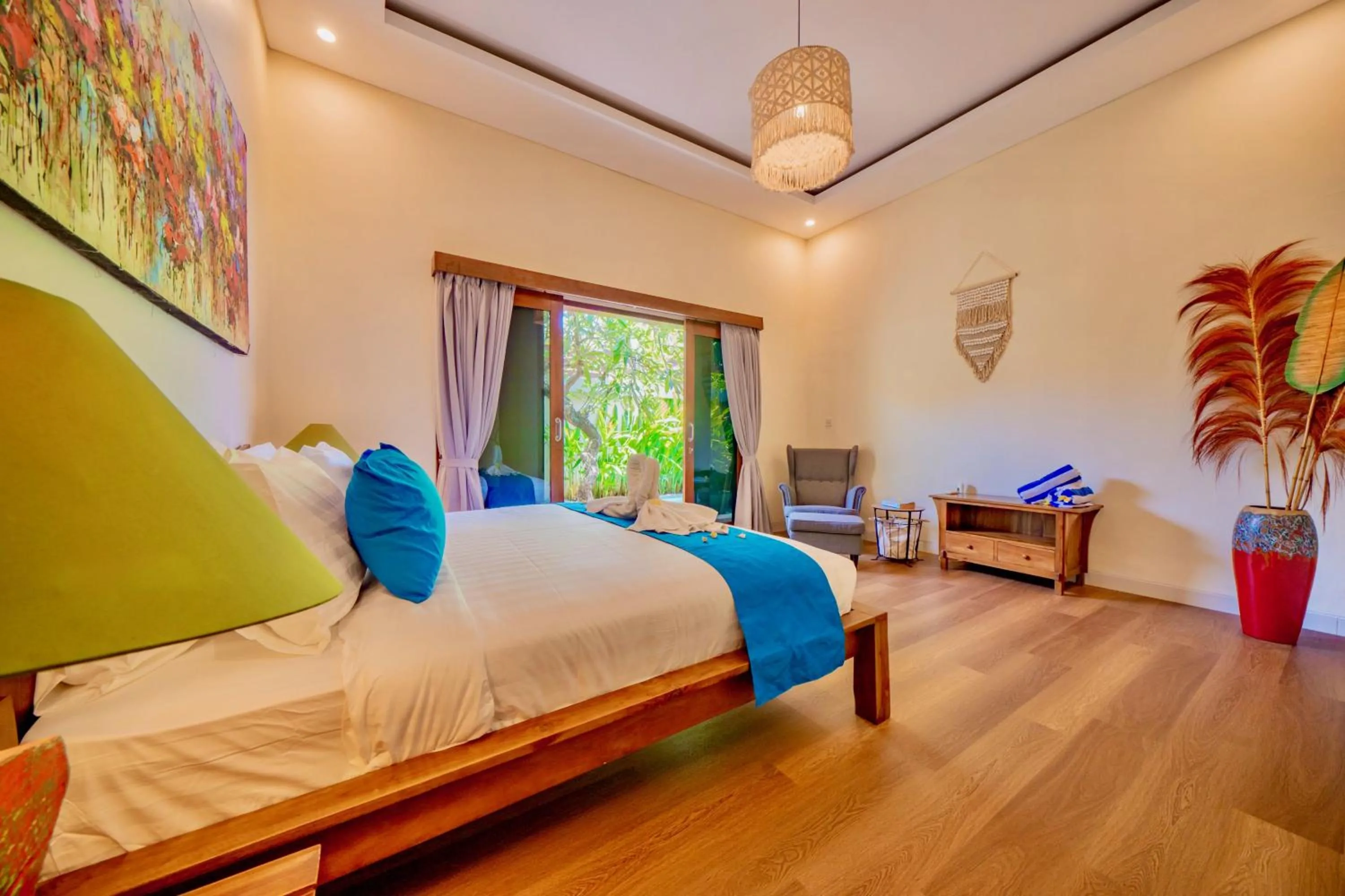 Bedroom, Bed in Villa Paradise Seminyak