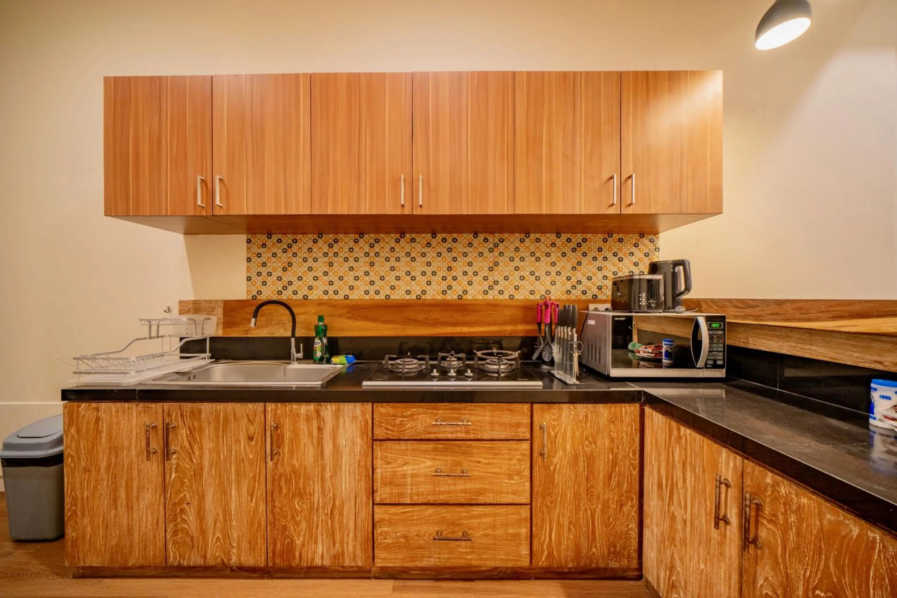 Kitchen or kitchenette in Villa Paradise Seminyak