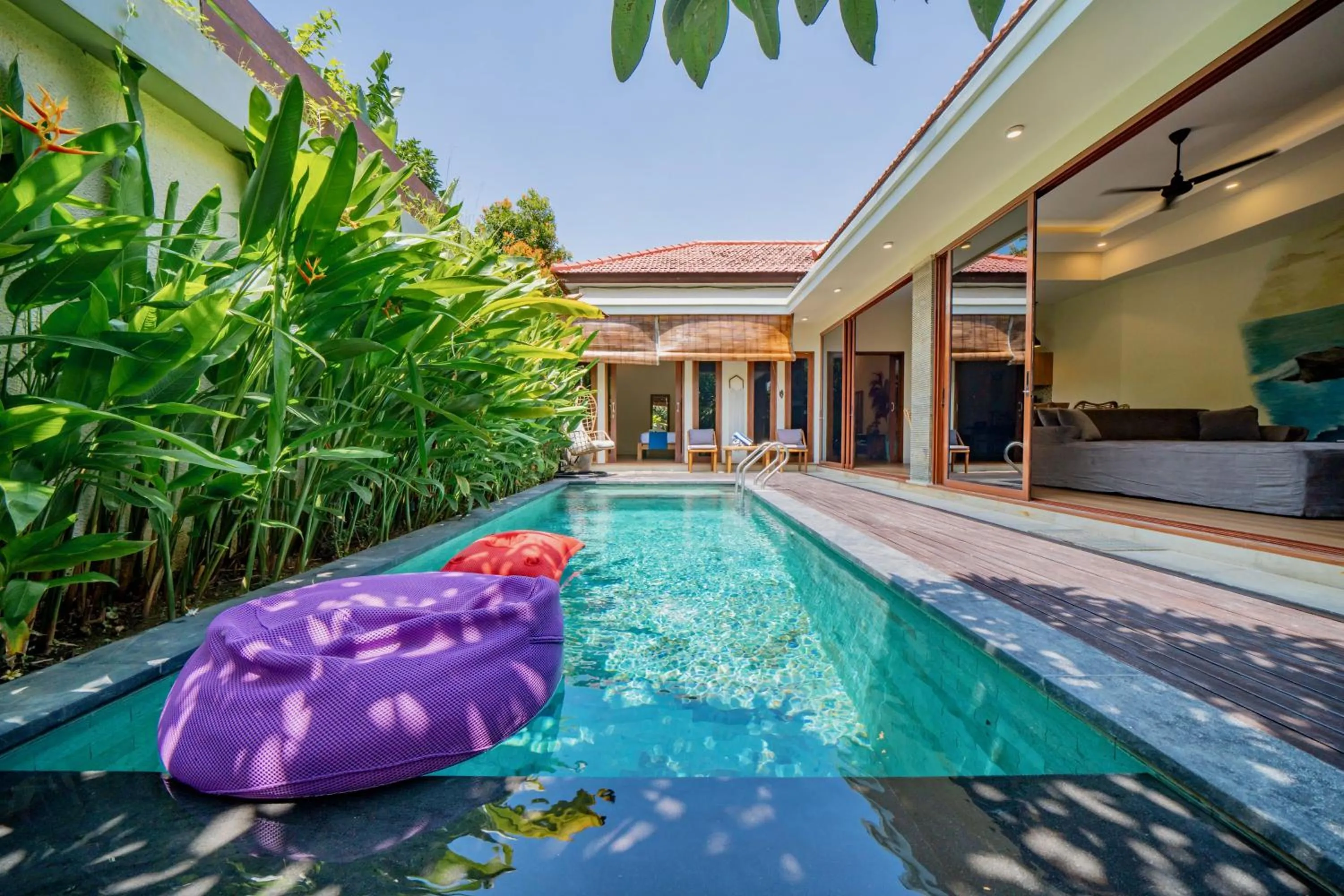 Property building in Villa Paradise Seminyak
