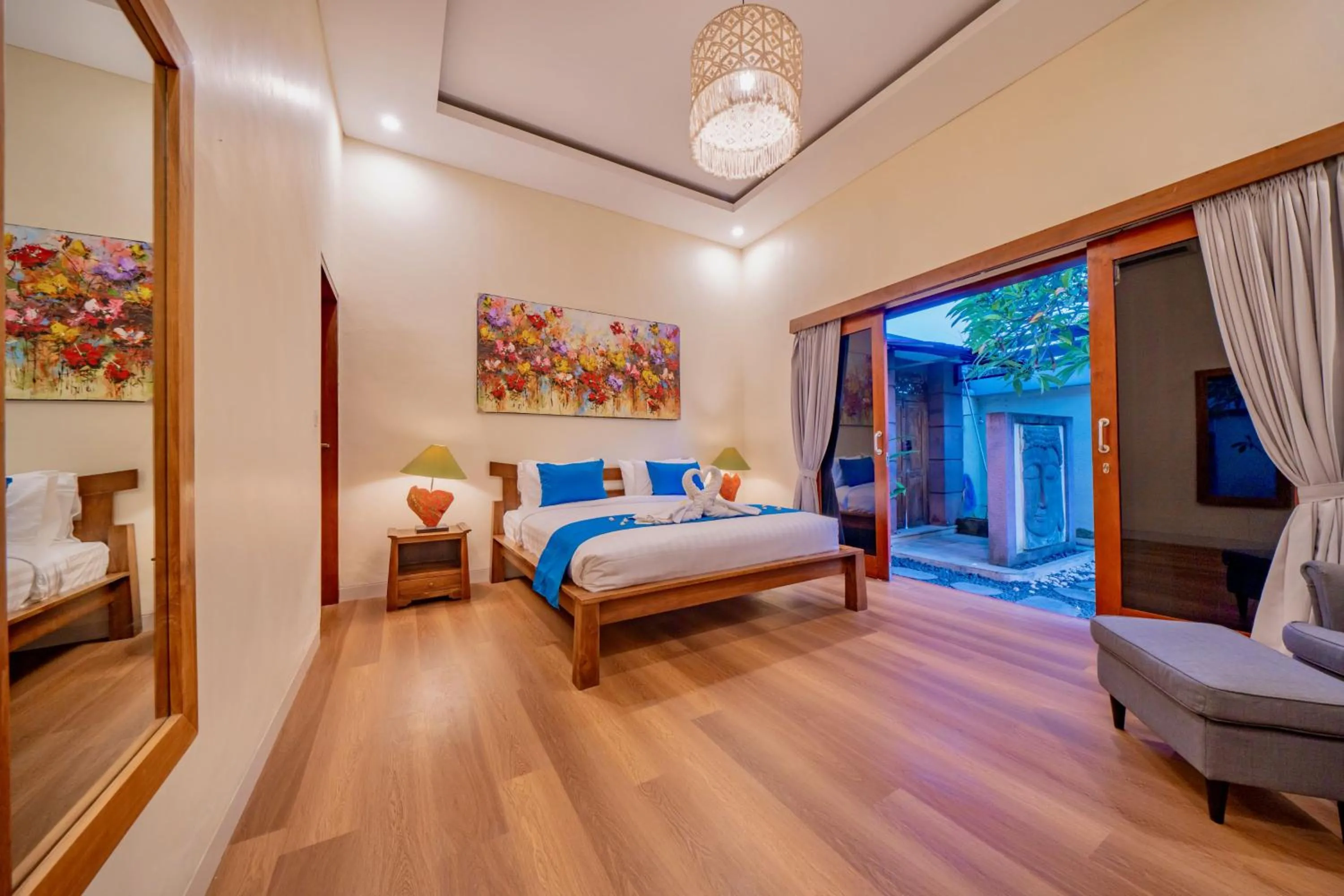 Bedroom, Bed in Villa Paradise Seminyak